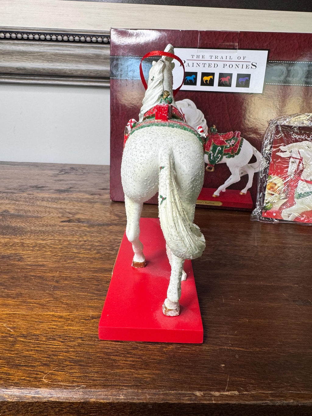 1st Edition Trail of Painted Ponies “Santa’s Stallion” with Original Box