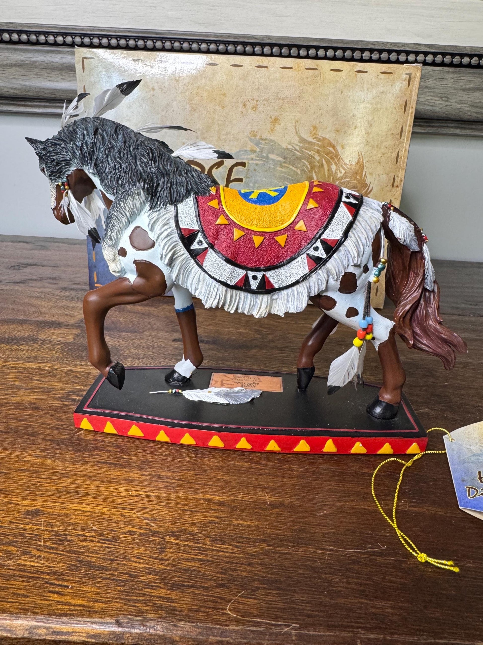 Westland Giftware Horse of a Different Color “Winter Coat” w/ Original Box