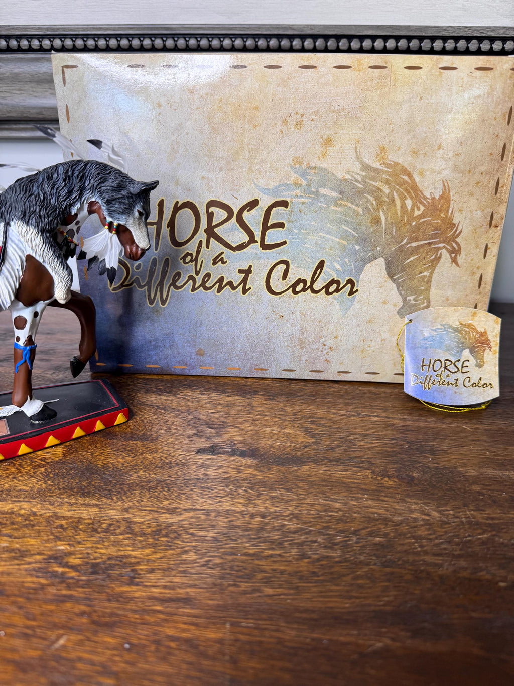 Westland Giftware Horse of a Different Color “Winter Coat” w/ Original Box