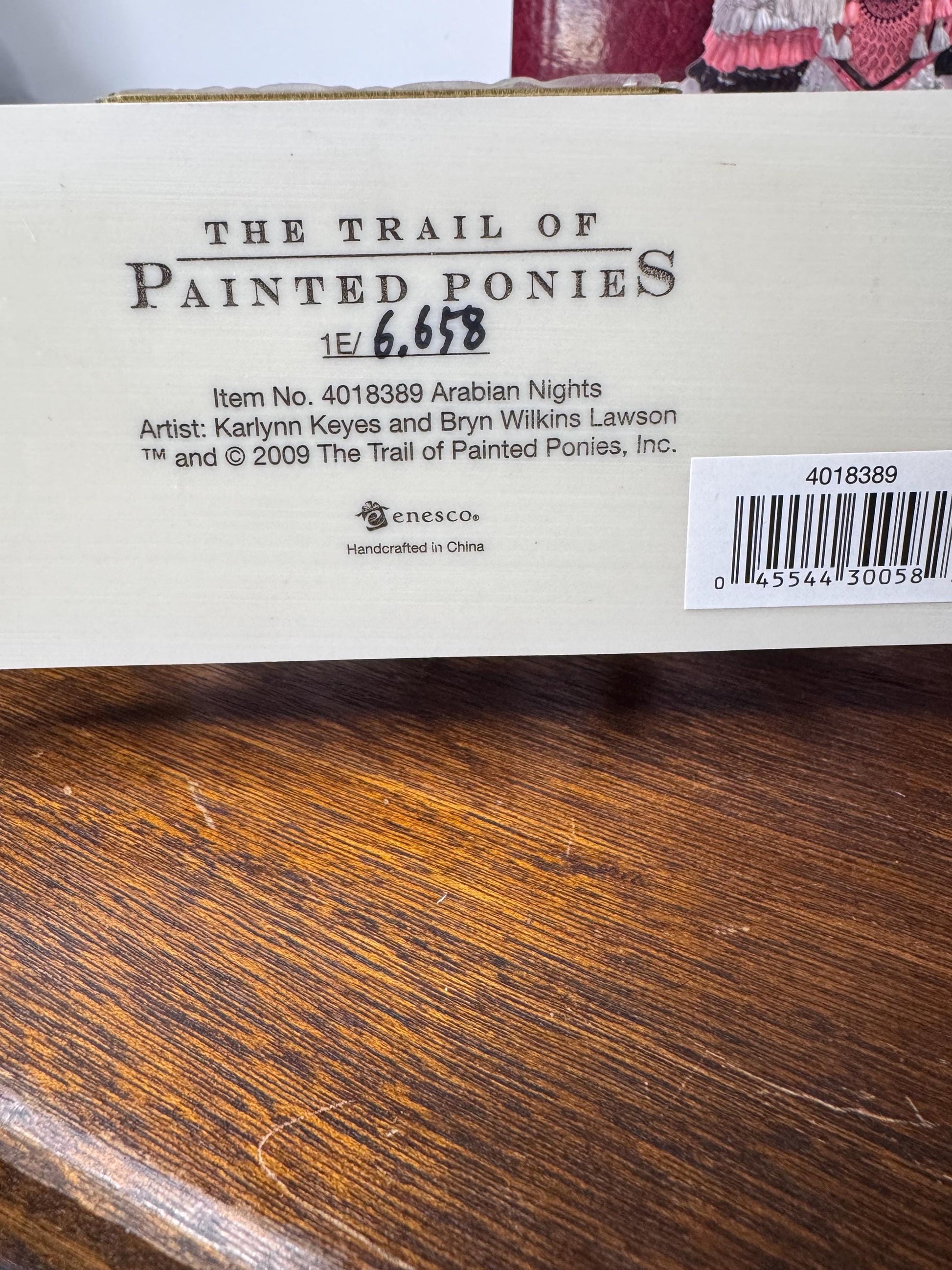 1st Edition Trail of Painted Ponies “Arabian Nights” with Original Box