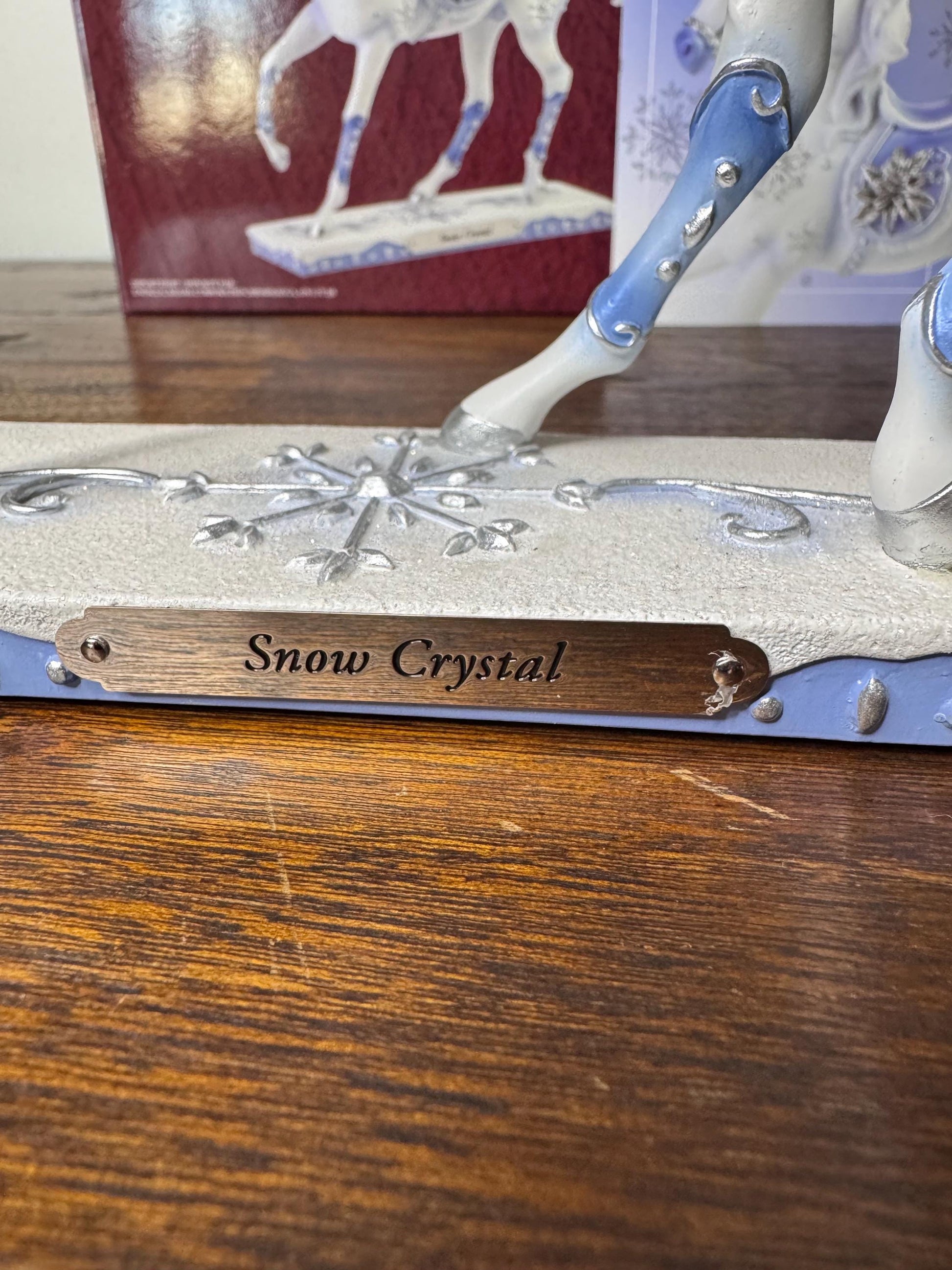 1st Edition Trail of Painted Ponies “Snow Crystal” w/ Original Box