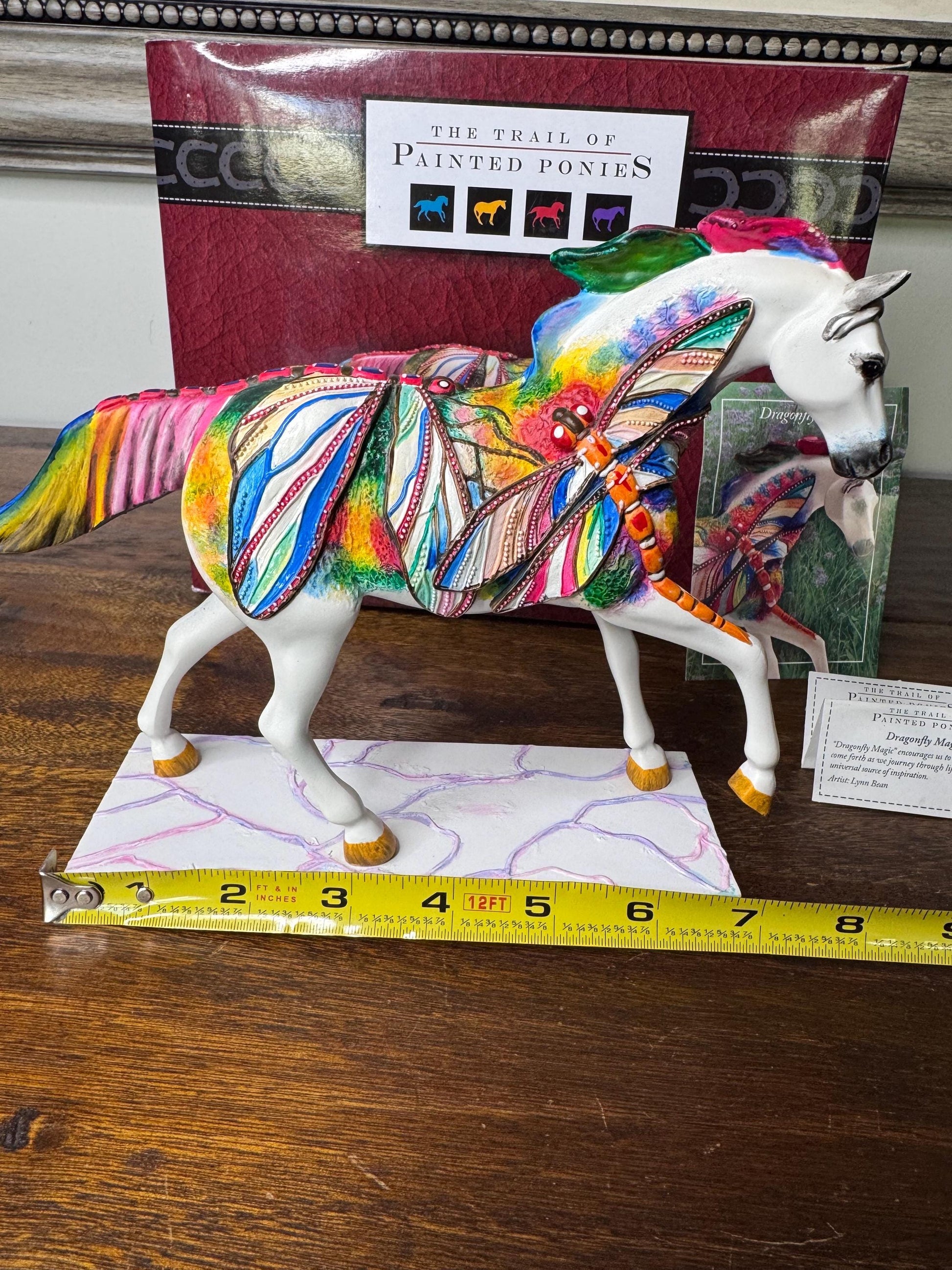 1st Edition Trail of Painted Ponies “Dragonfly Magic” w/ Original Box