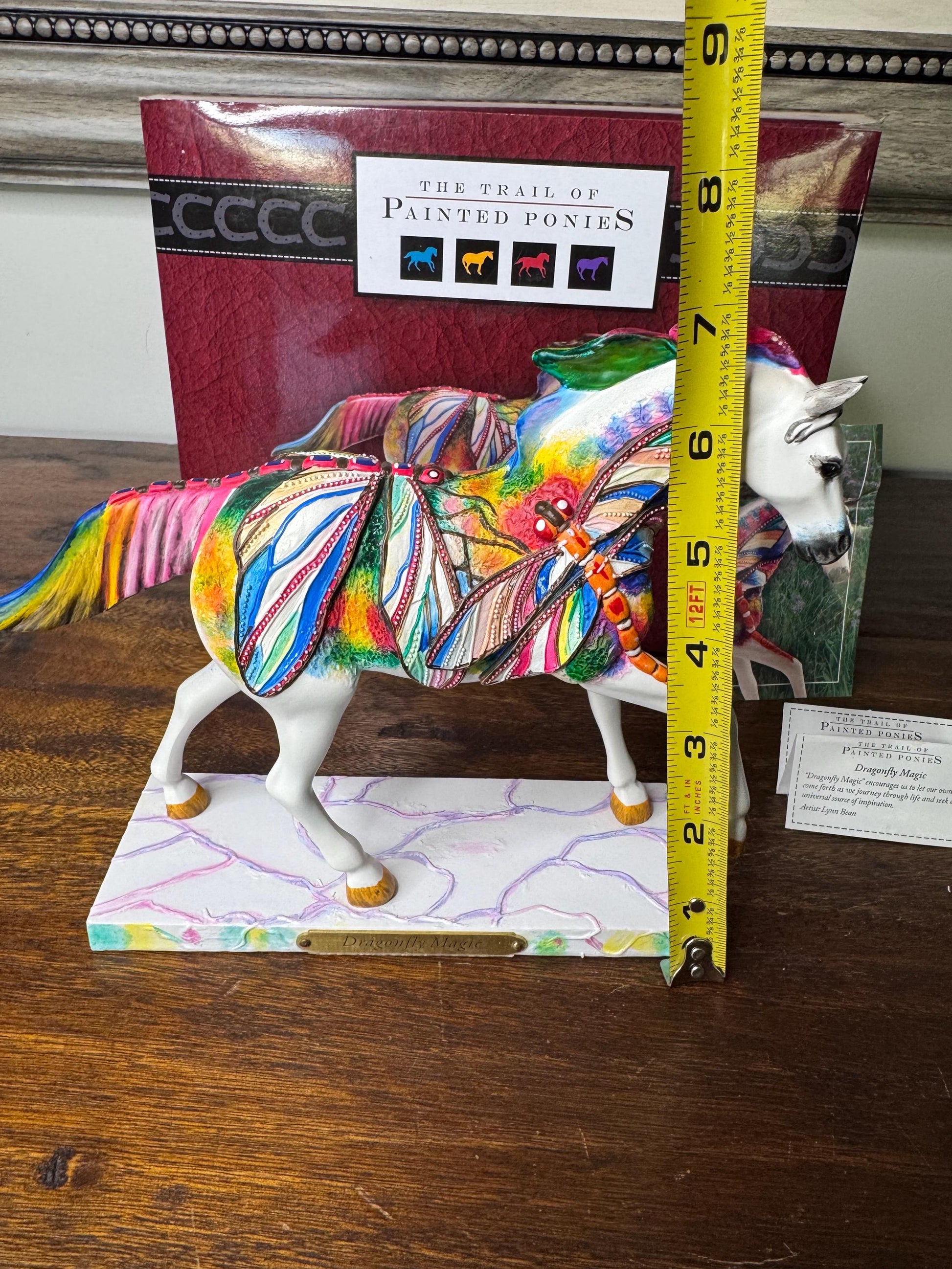 1st Edition Trail of Painted Ponies “Dragonfly Magic” w/ Original Box