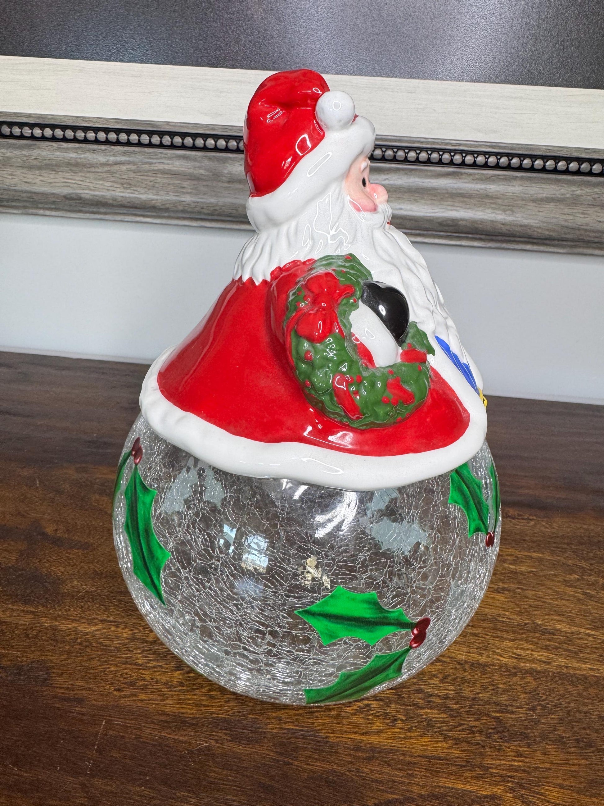 Vintage The Main Ingredient Santa Cookie Jar