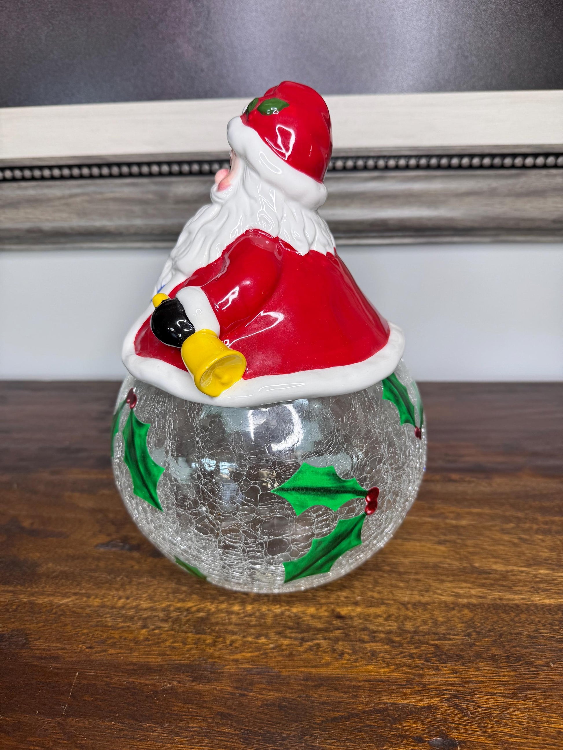 Vintage The Main Ingredient Santa Cookie Jar