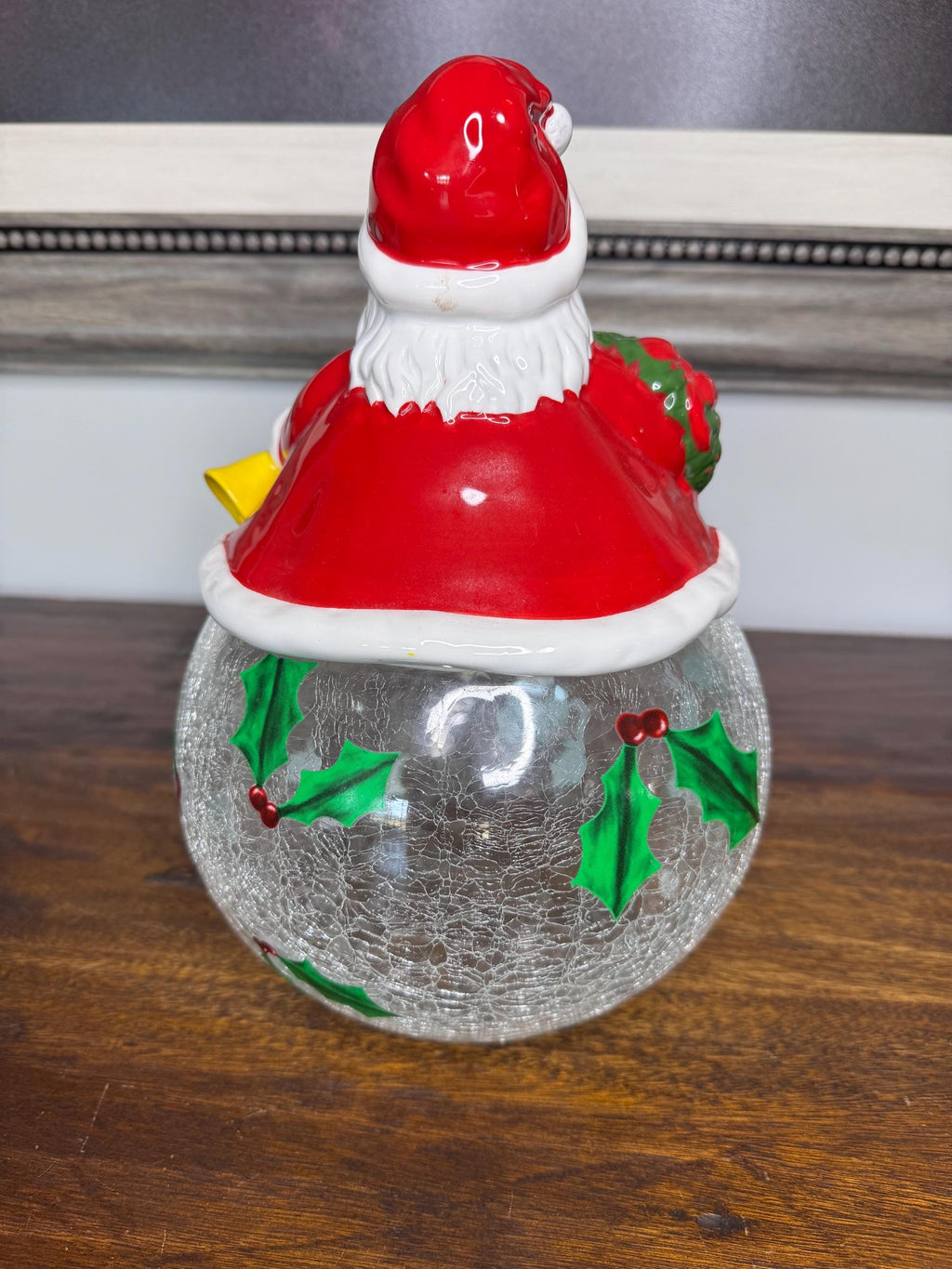Vintage The Main Ingredient Santa Cookie Jar