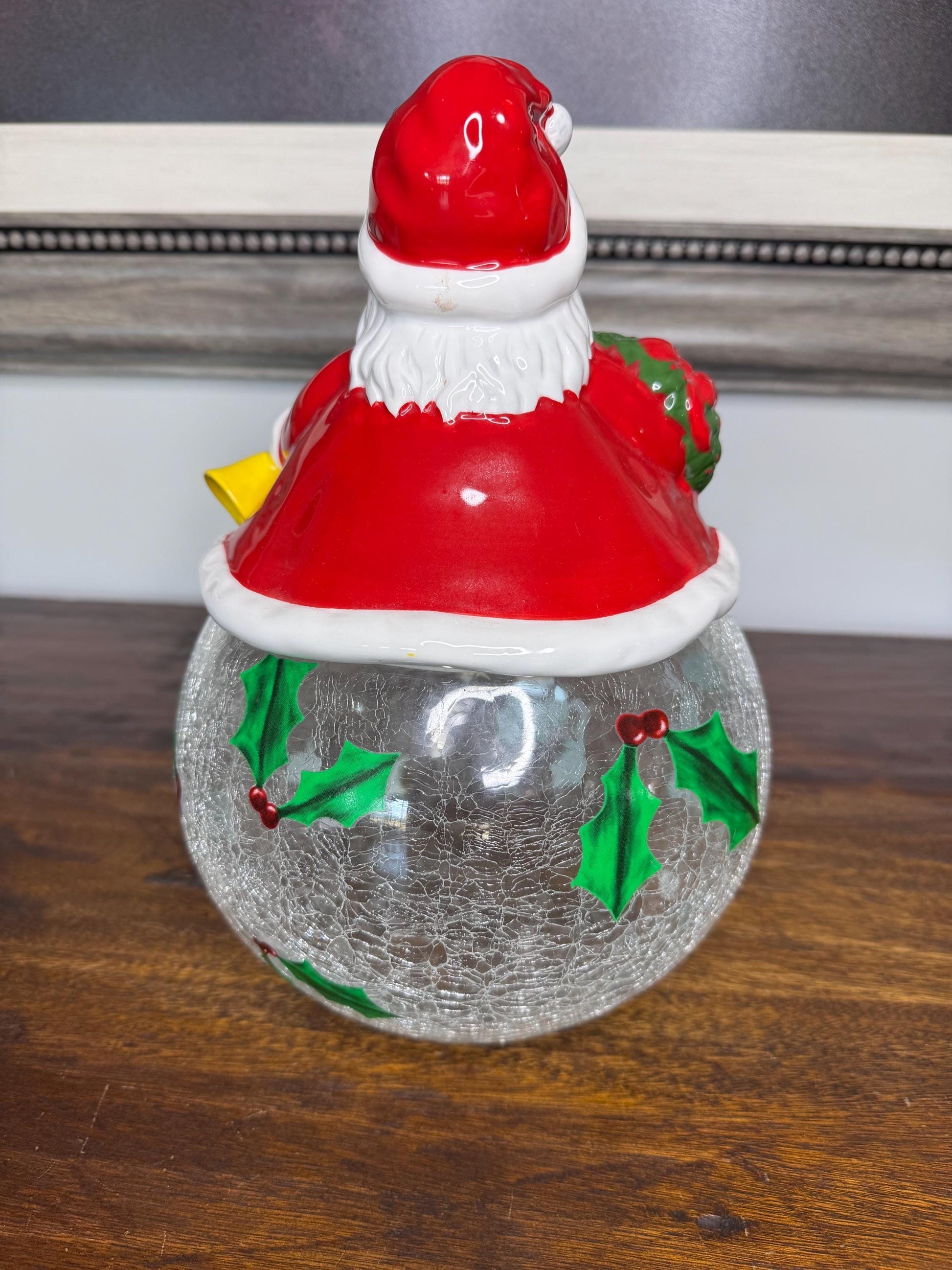Vintage The Main Ingredient Santa Cookie Jar