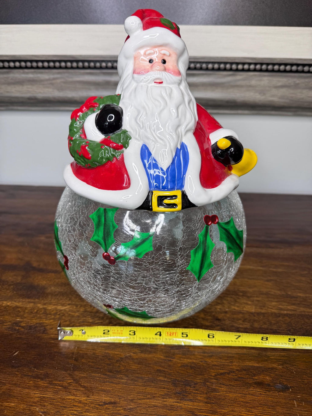 Vintage The Main Ingredient Santa Cookie Jar