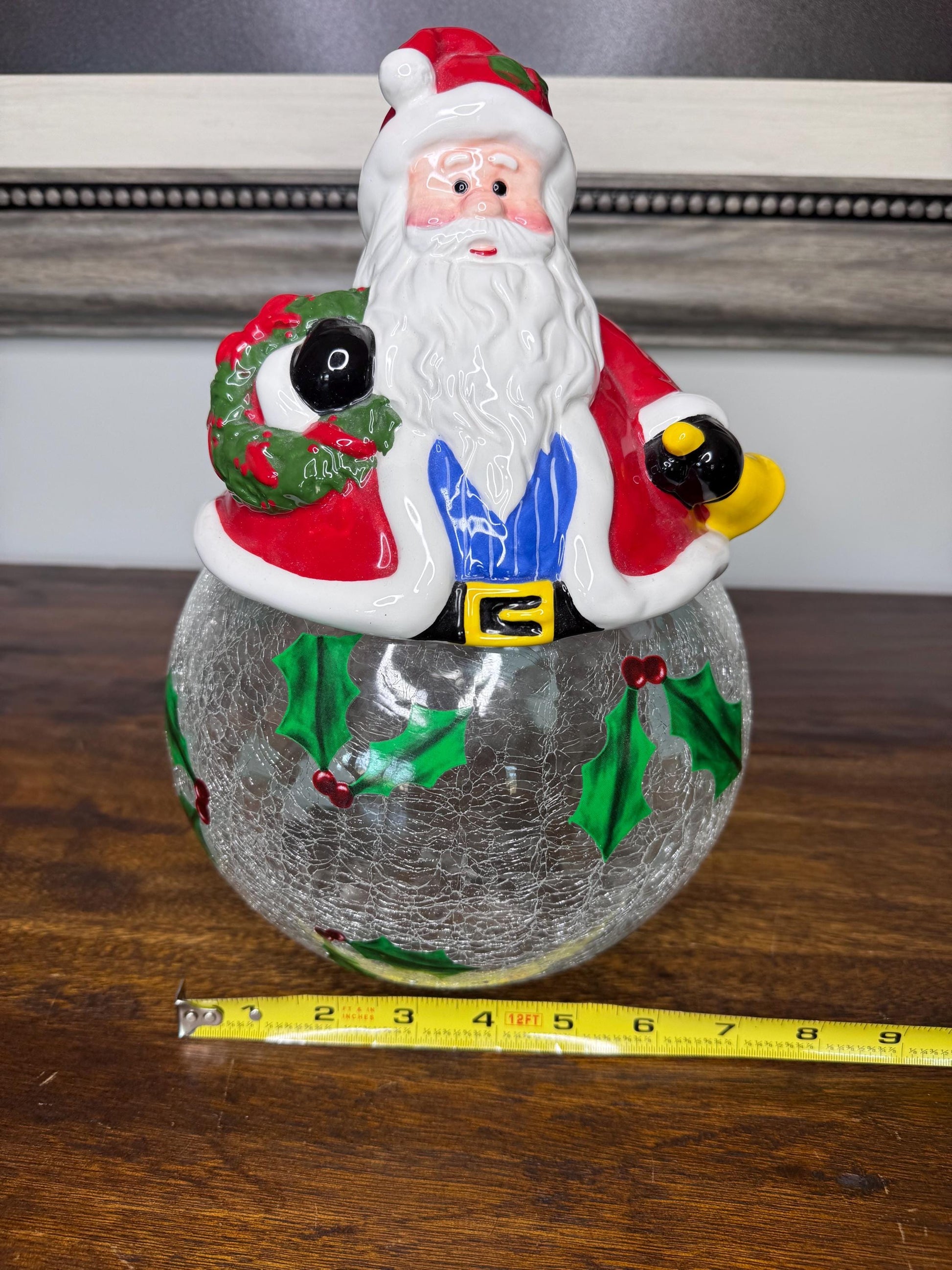 Vintage The Main Ingredient Santa Cookie Jar