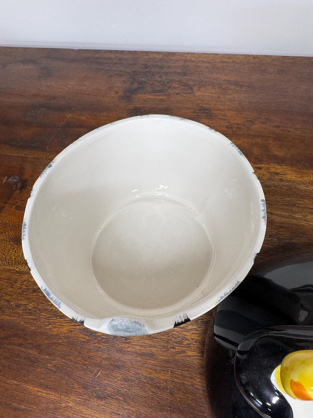 Vintage Italian Made Snowman Cookie Jar