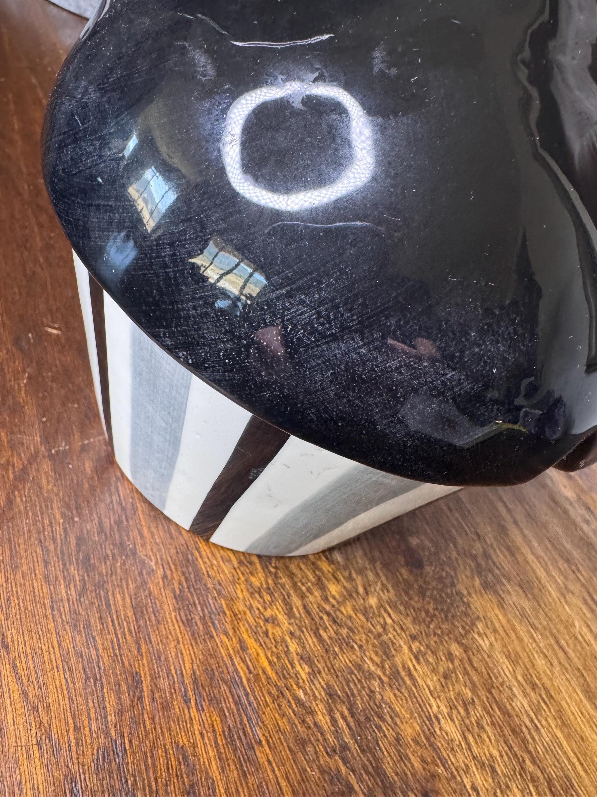 Vintage Italian Made Snowman Cookie Jar