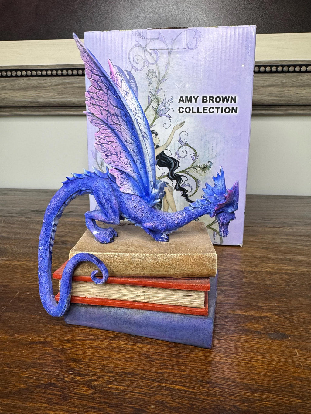 Brand New In Box “Book Dragon” by Amy Brown