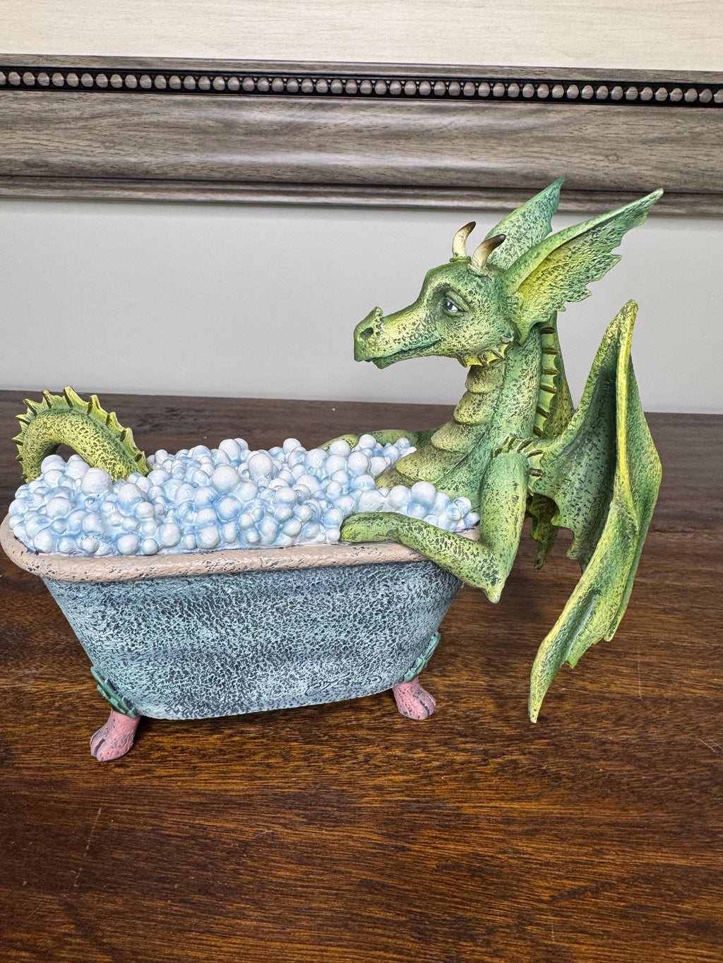 NIB “Dragons Love Bubble Baths” Figurine by Amy Brown