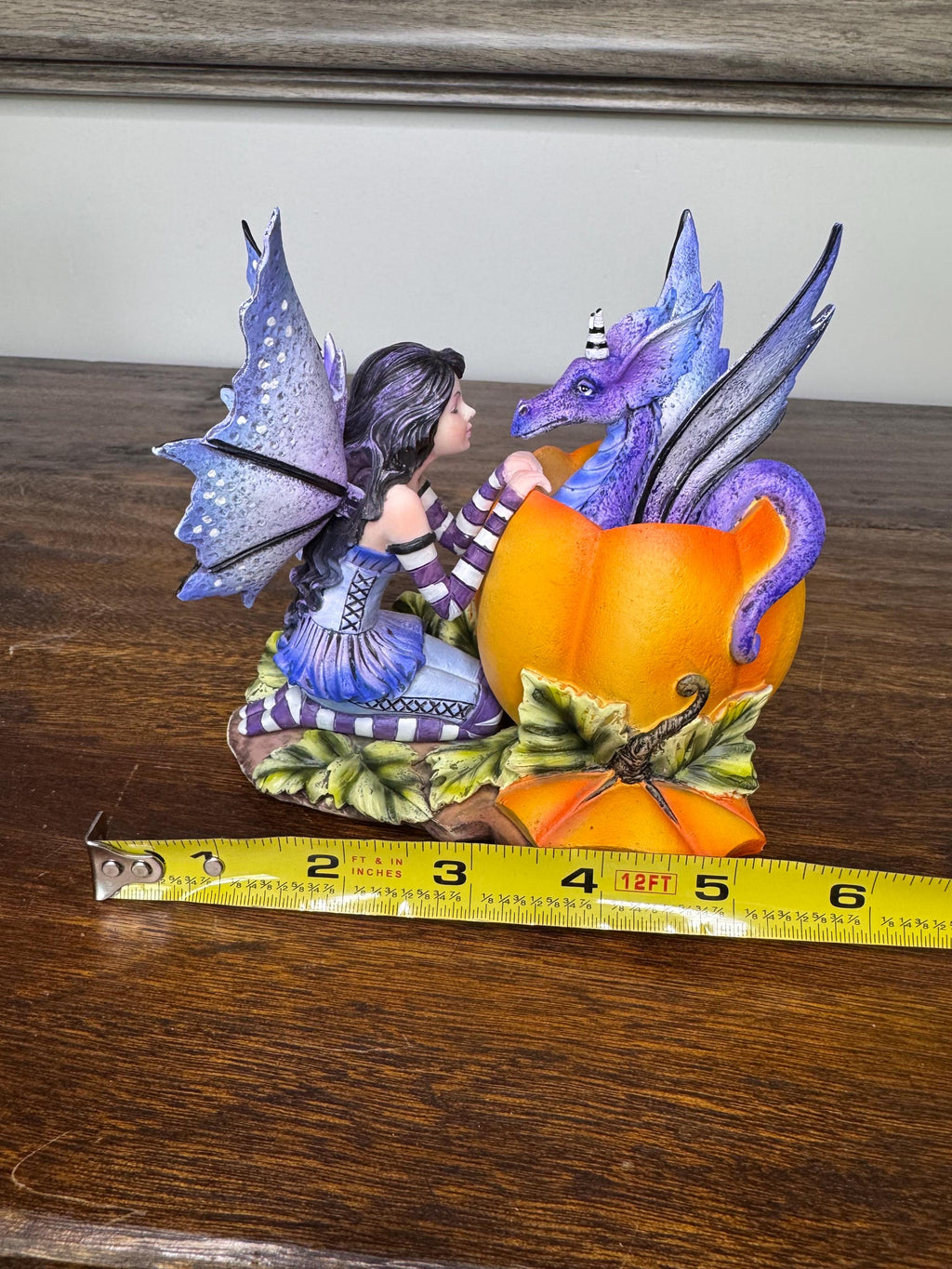 Brand NIB “Halloween Hide and Seek” Fairy and Dragon Figurine by Amy Brown