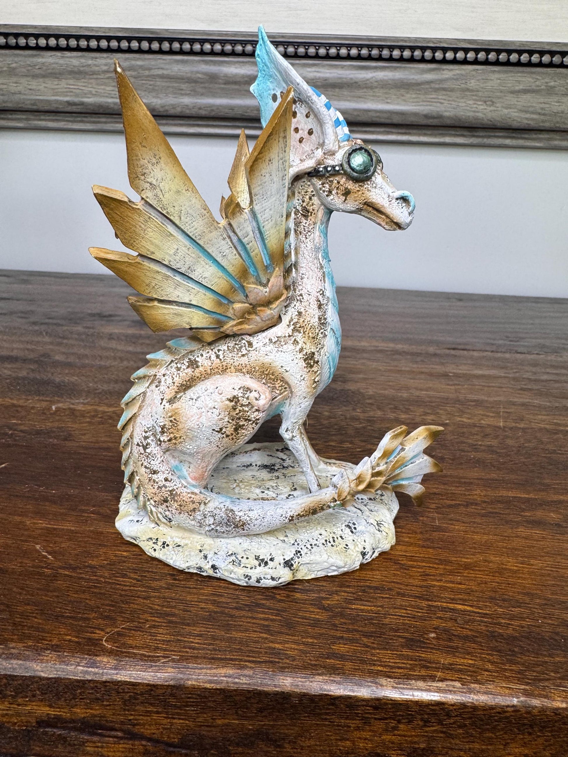 Brand NIB Steampunk Dragon Figurine by Amy Brown