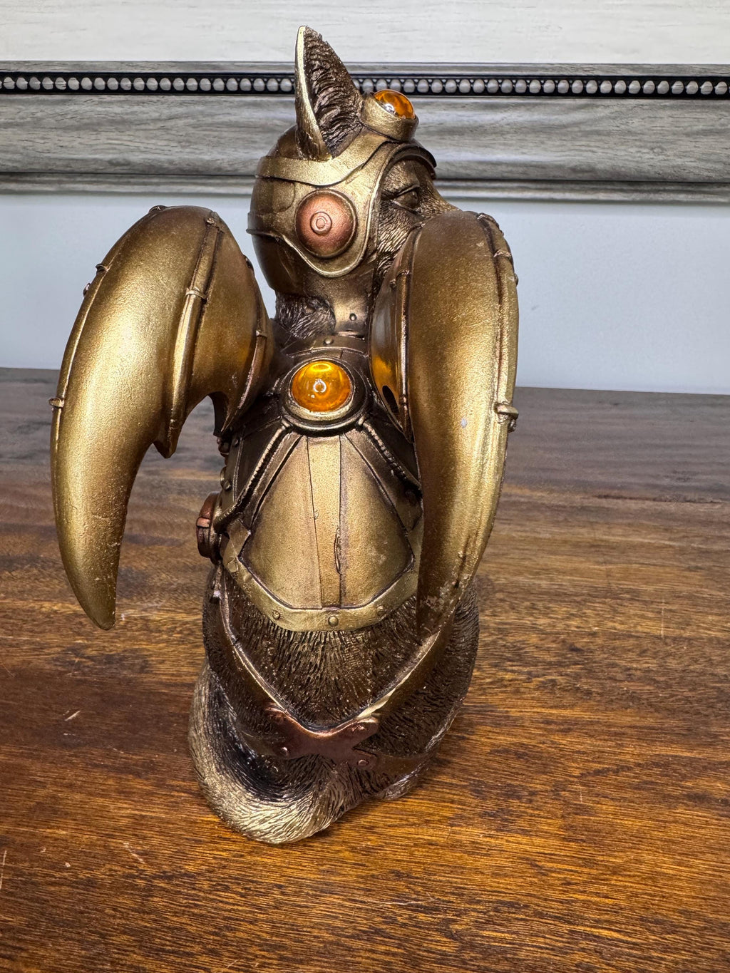 Brand NIB Steampunk Cat w/ Wings Figurine