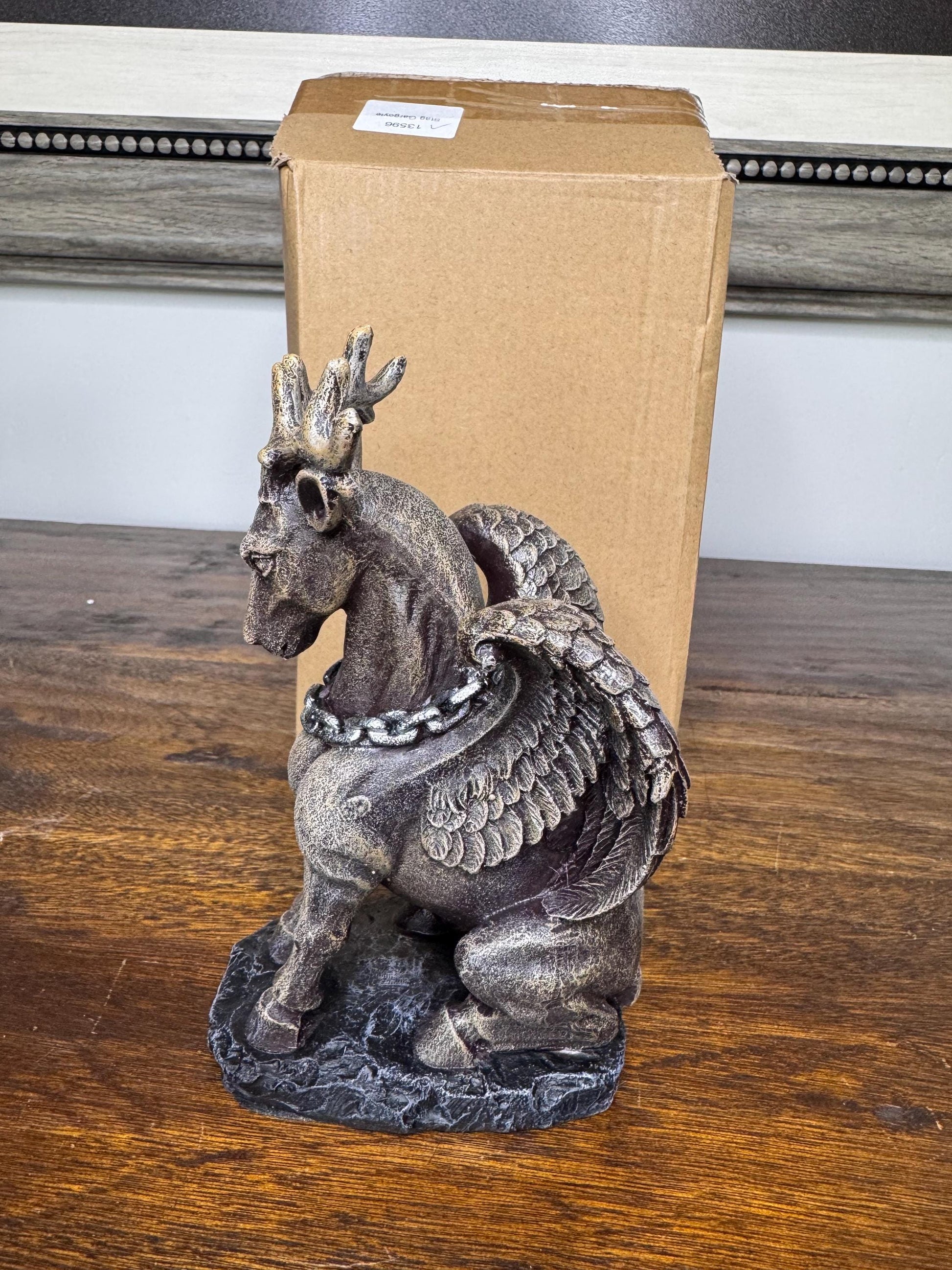 Brand NIB Stag Forest Gargoyle Figurine
