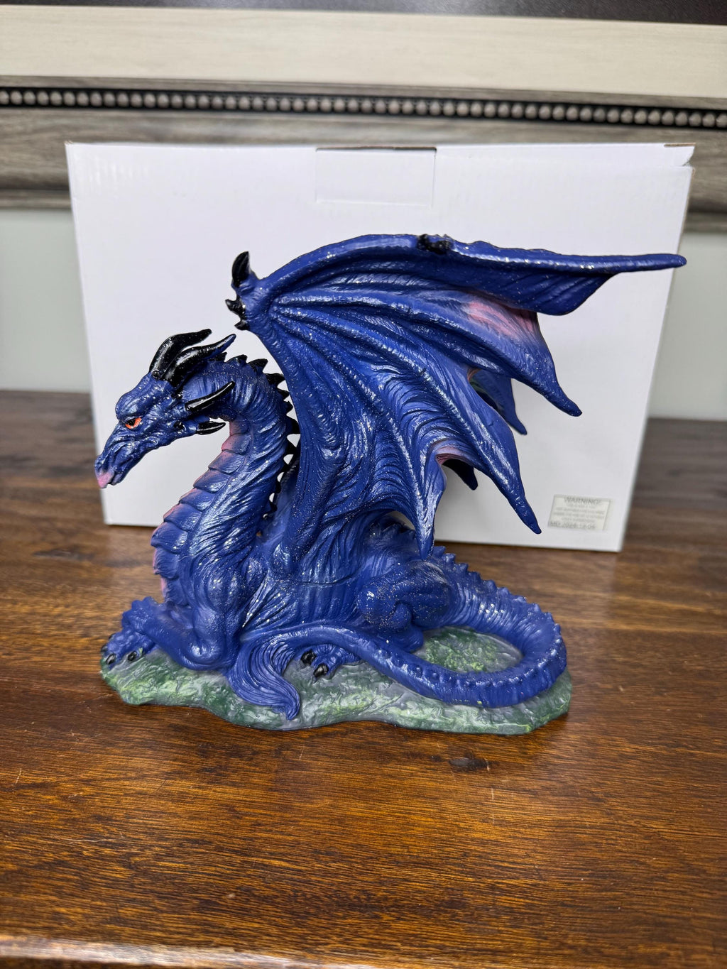 Brand NIB Midnight Dragon Figurine