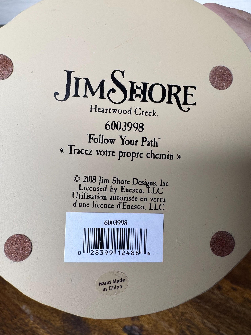 Jim Shore Heartwood Creek Woodland Easter Basket