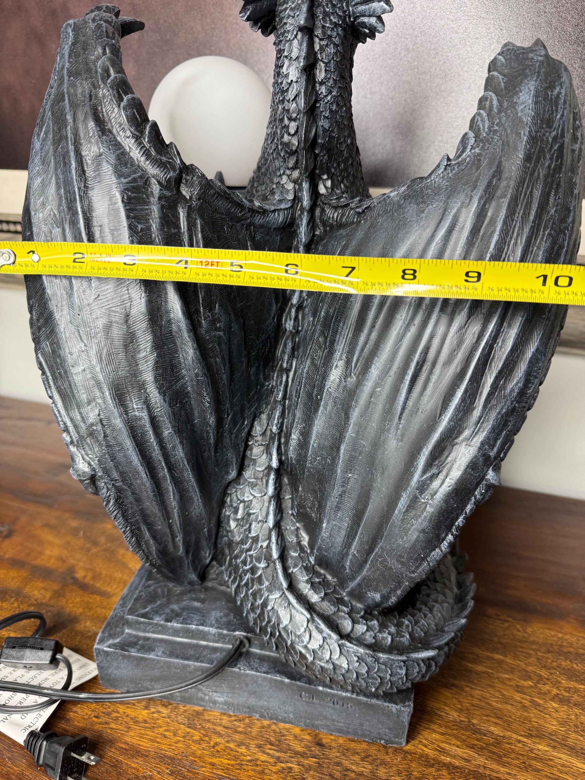 NIB Dragon Table Lamp