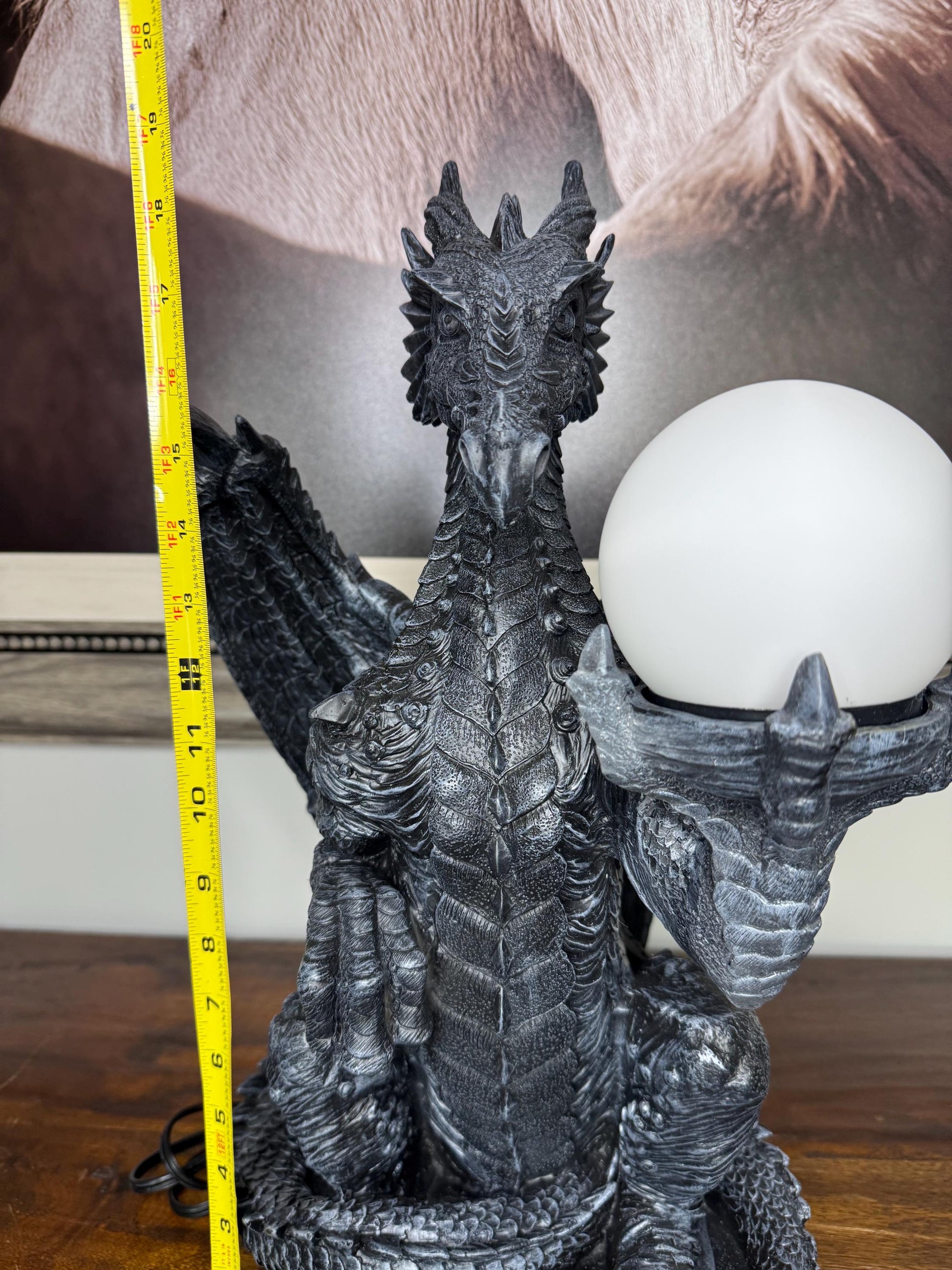 NIB Dragon Table Lamp