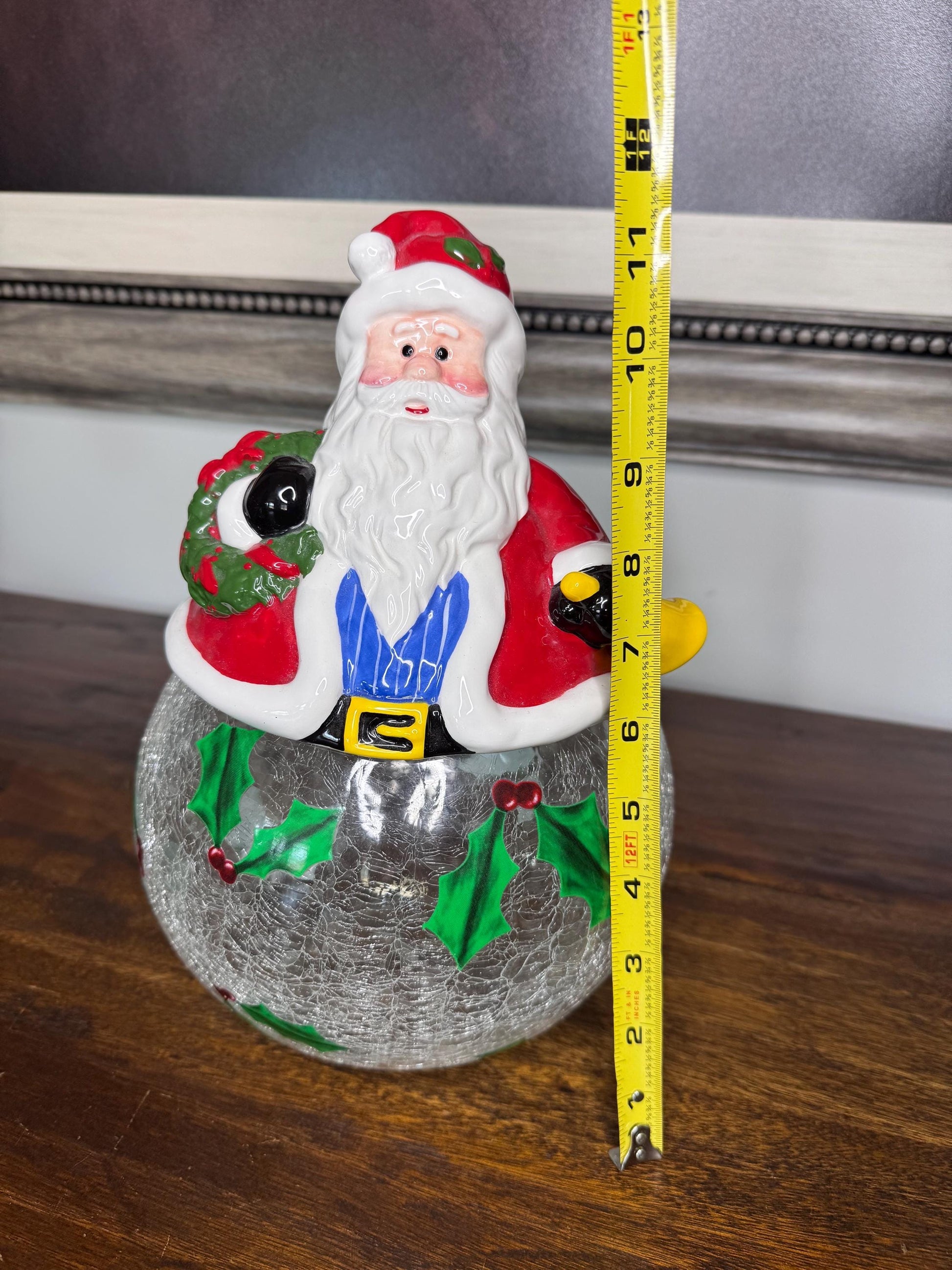 Vintage The Main Ingredient Santa Cookie Jar