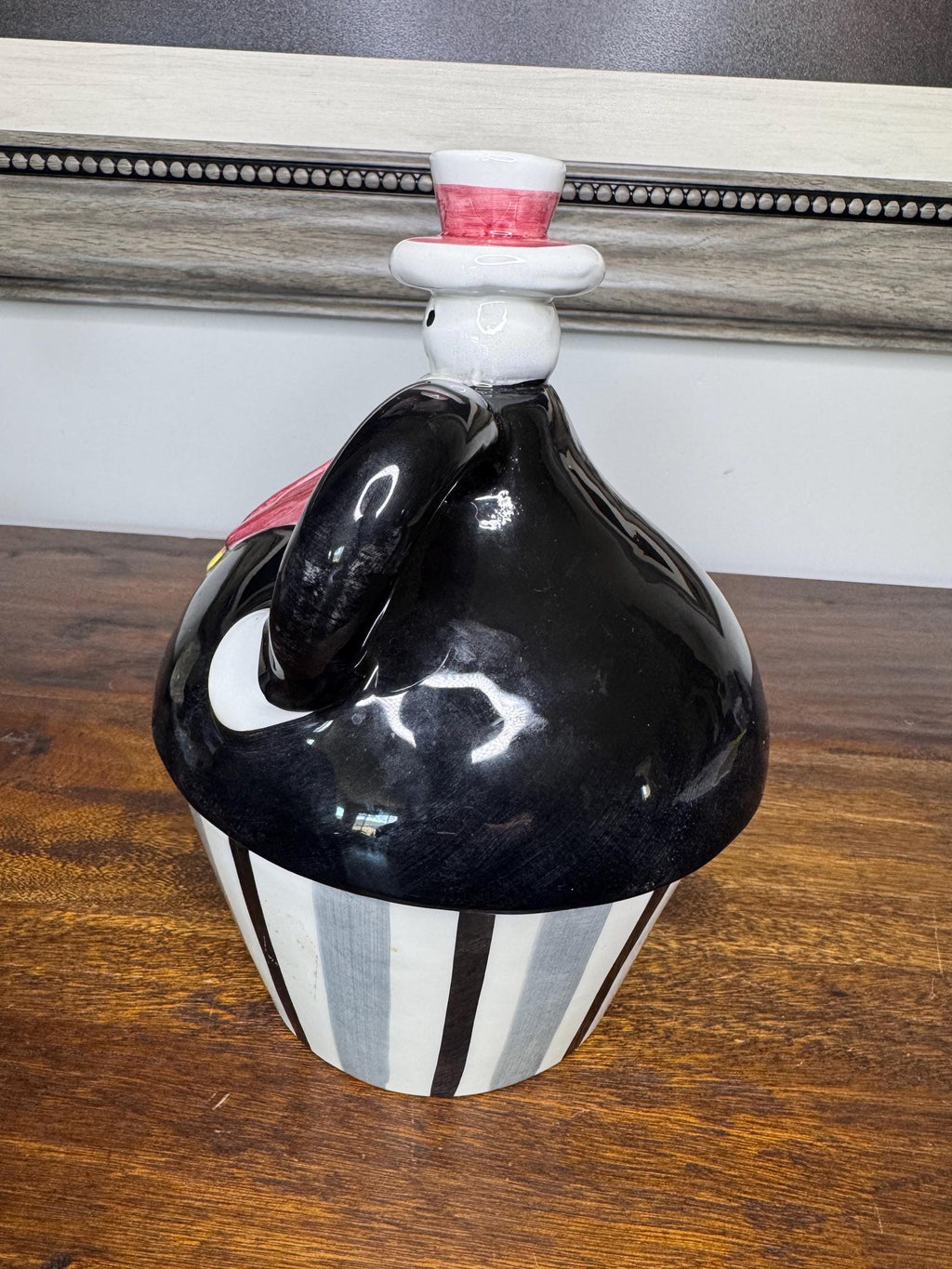 Vintage Italian Made Snowman Cookie Jar