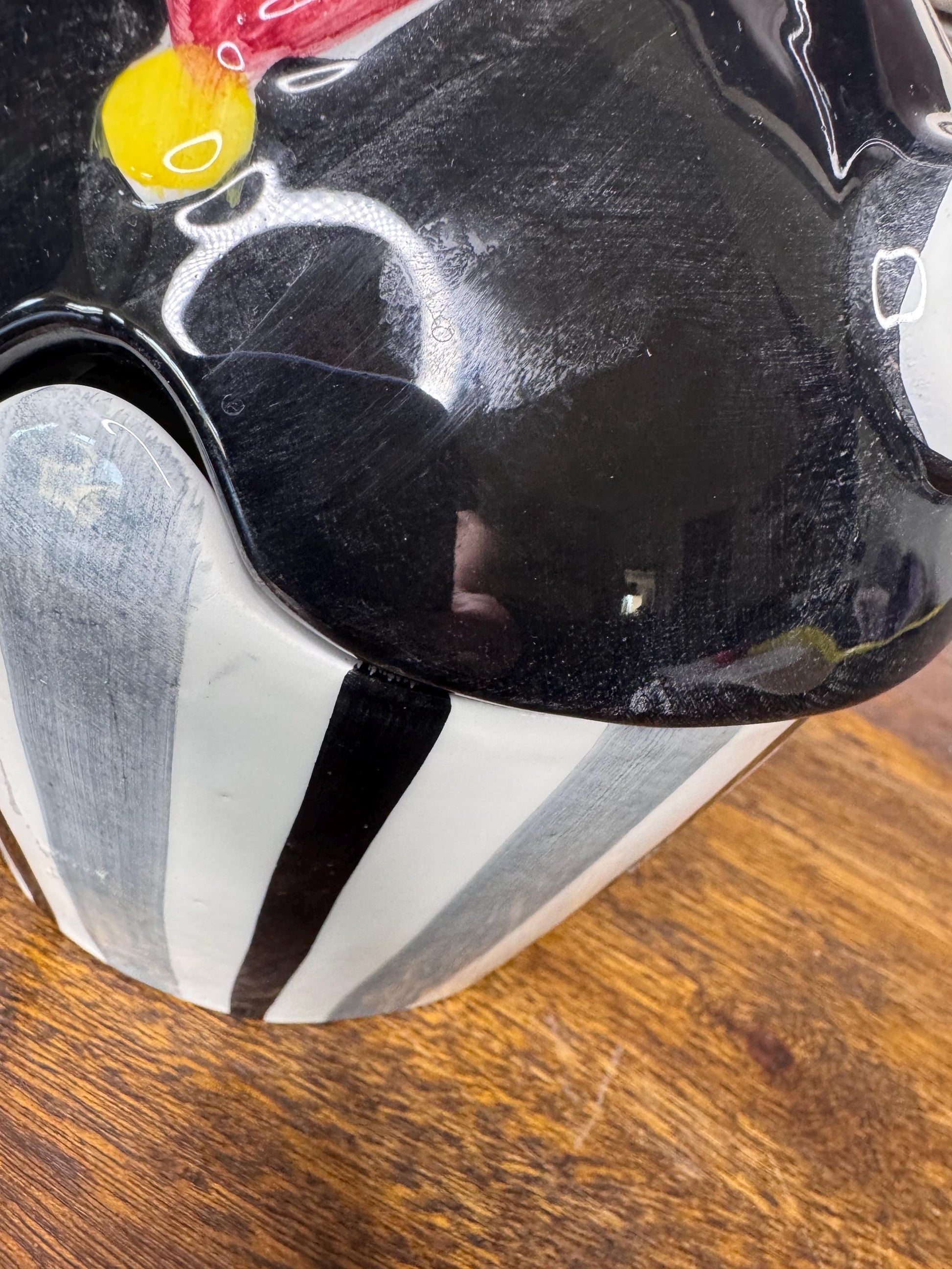 Vintage Italian Made Snowman Cookie Jar