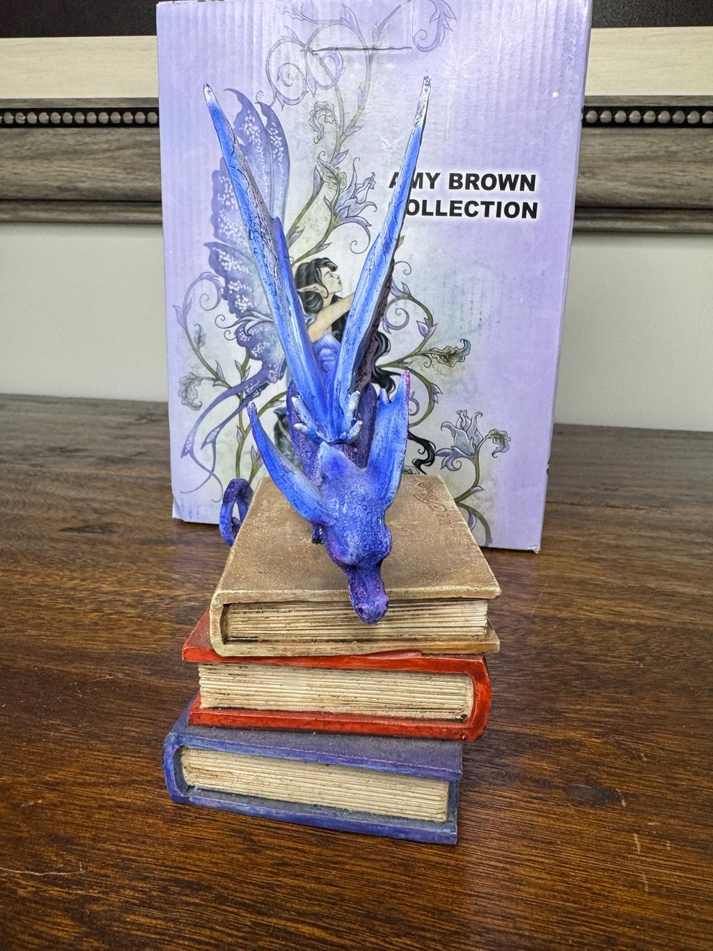 Brand New In Box “Book Dragon” by Amy Brown