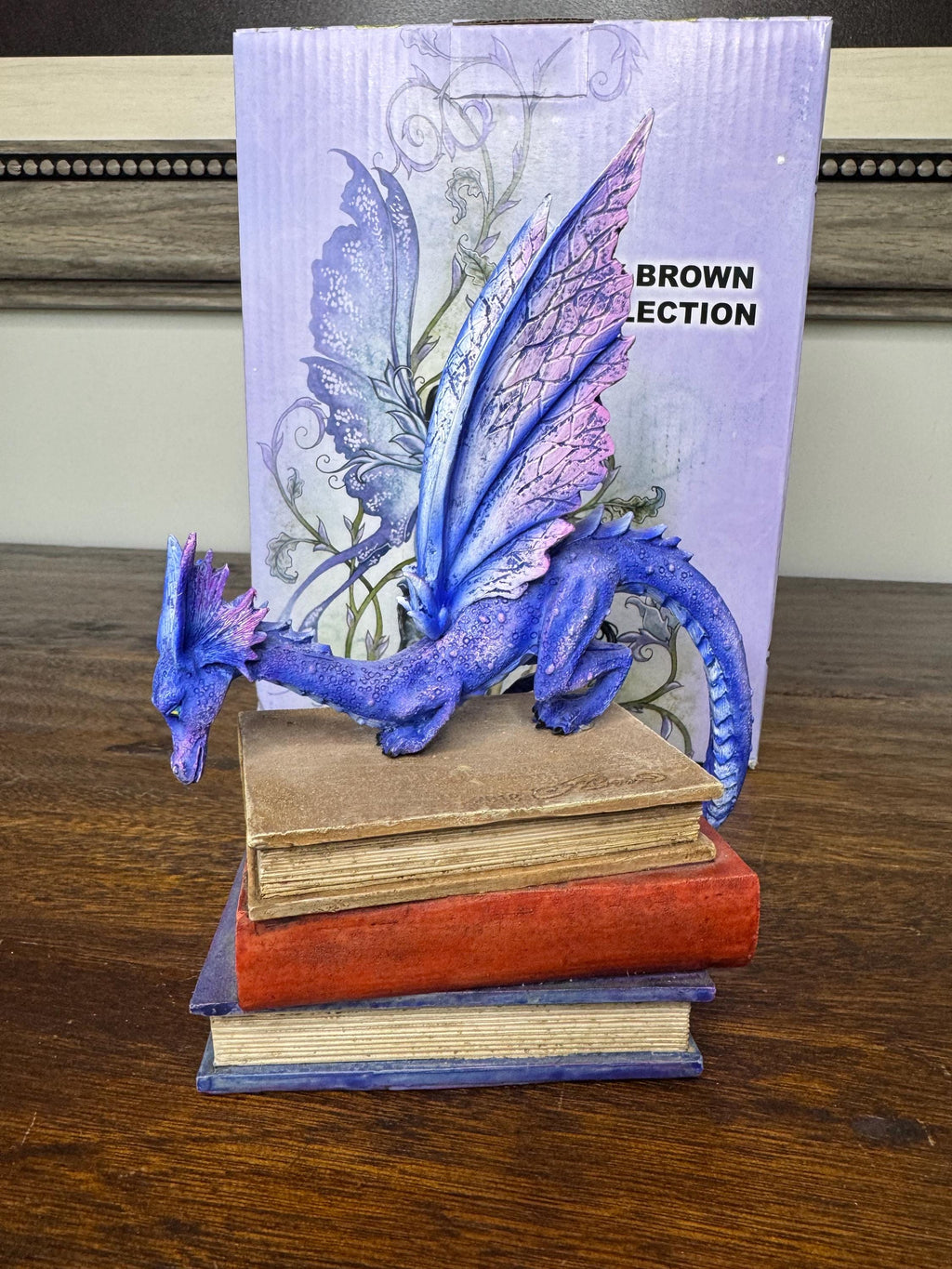 Brand New In Box “Book Dragon” by Amy Brown
