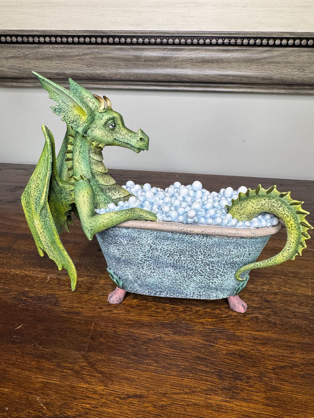 NIB “Dragons Love Bubble Baths” Figurine by Amy Brown