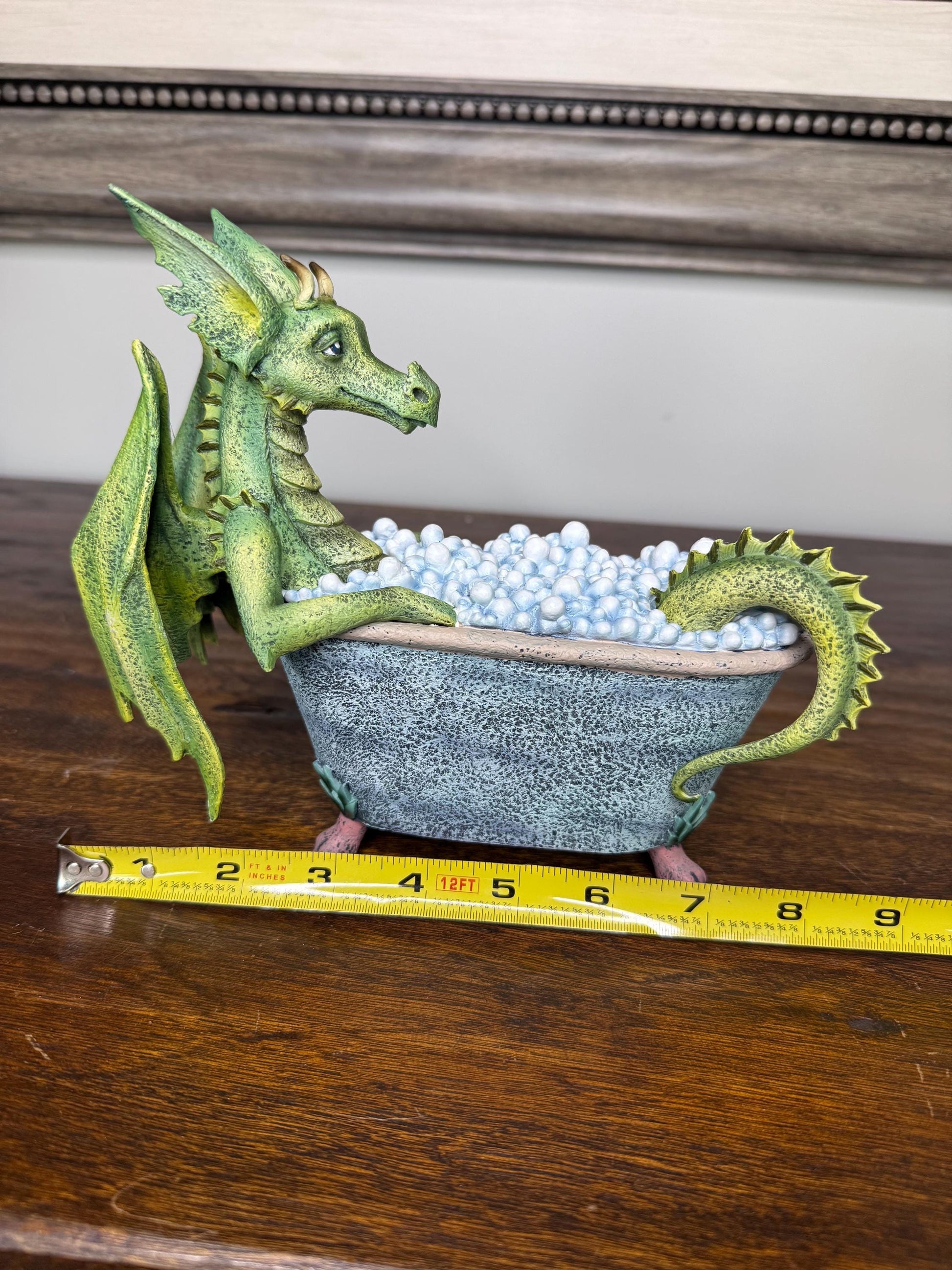 NIB “Dragons Love Bubble Baths” Figurine by Amy Brown