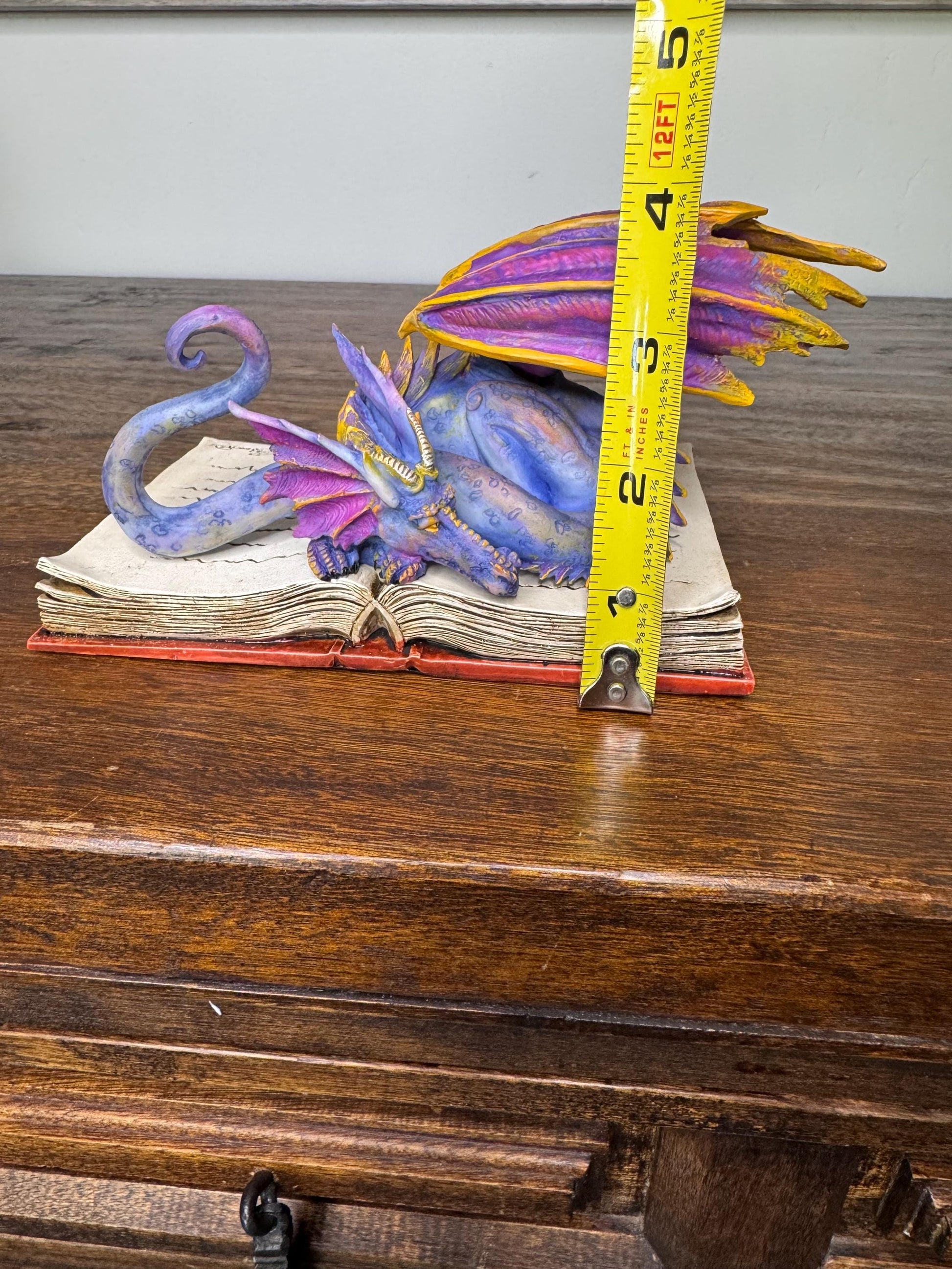 Brand NIB “Book Wyrm” Dragon by Amy Brown