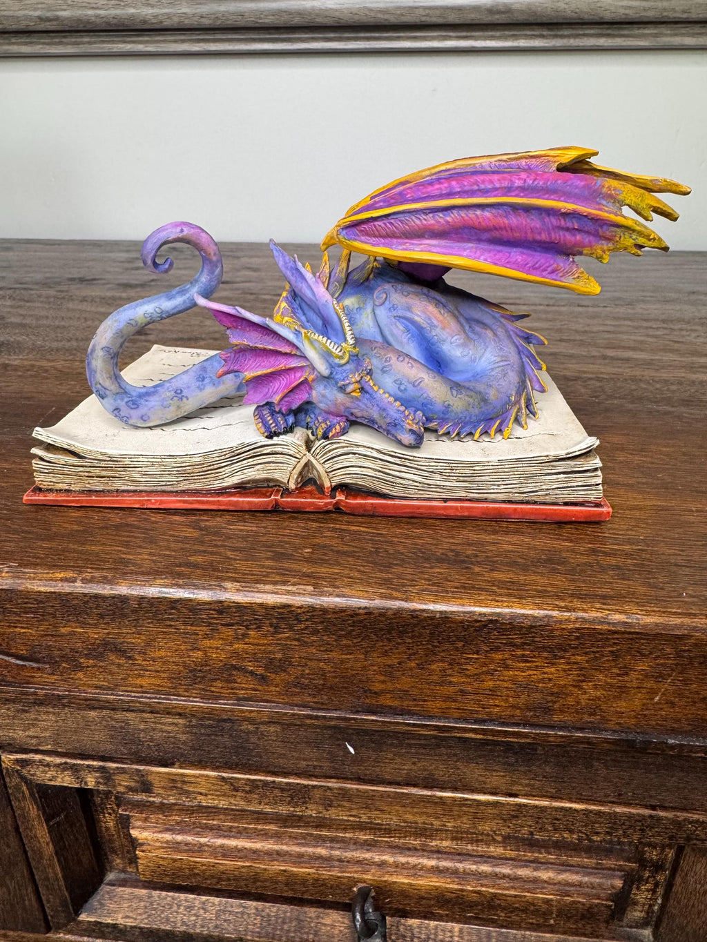 Brand NIB “Book Wyrm” Dragon by Amy Brown