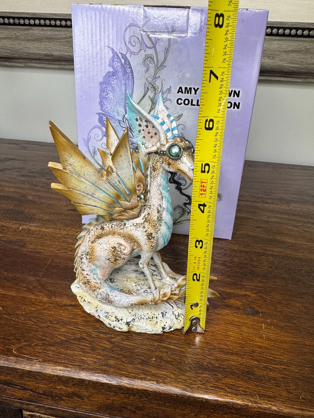 Brand NIB Steampunk Dragon Figurine by Amy Brown