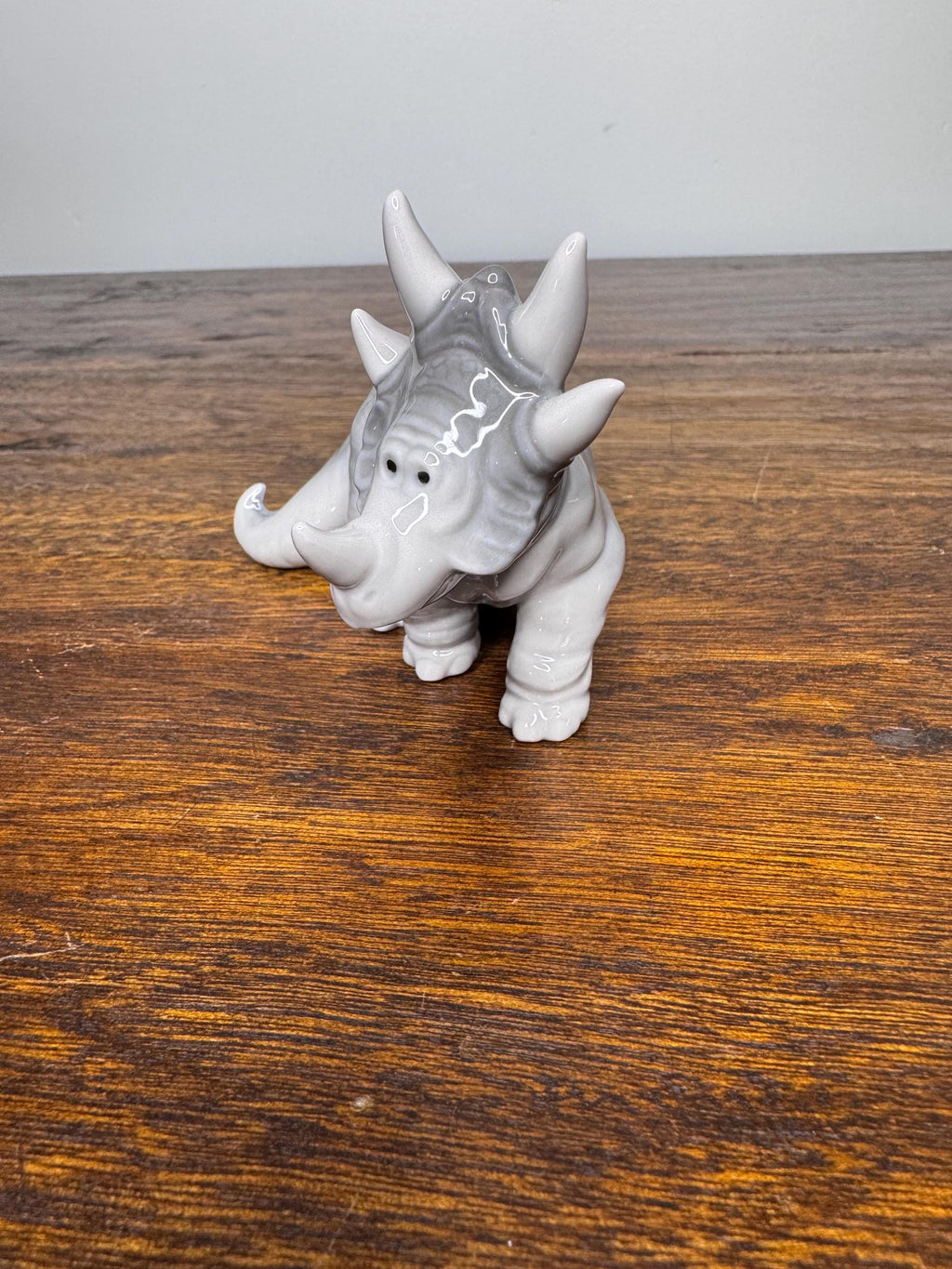 Lladro “Spike” Triceratops Dinosaur Figurine w/ Original Box