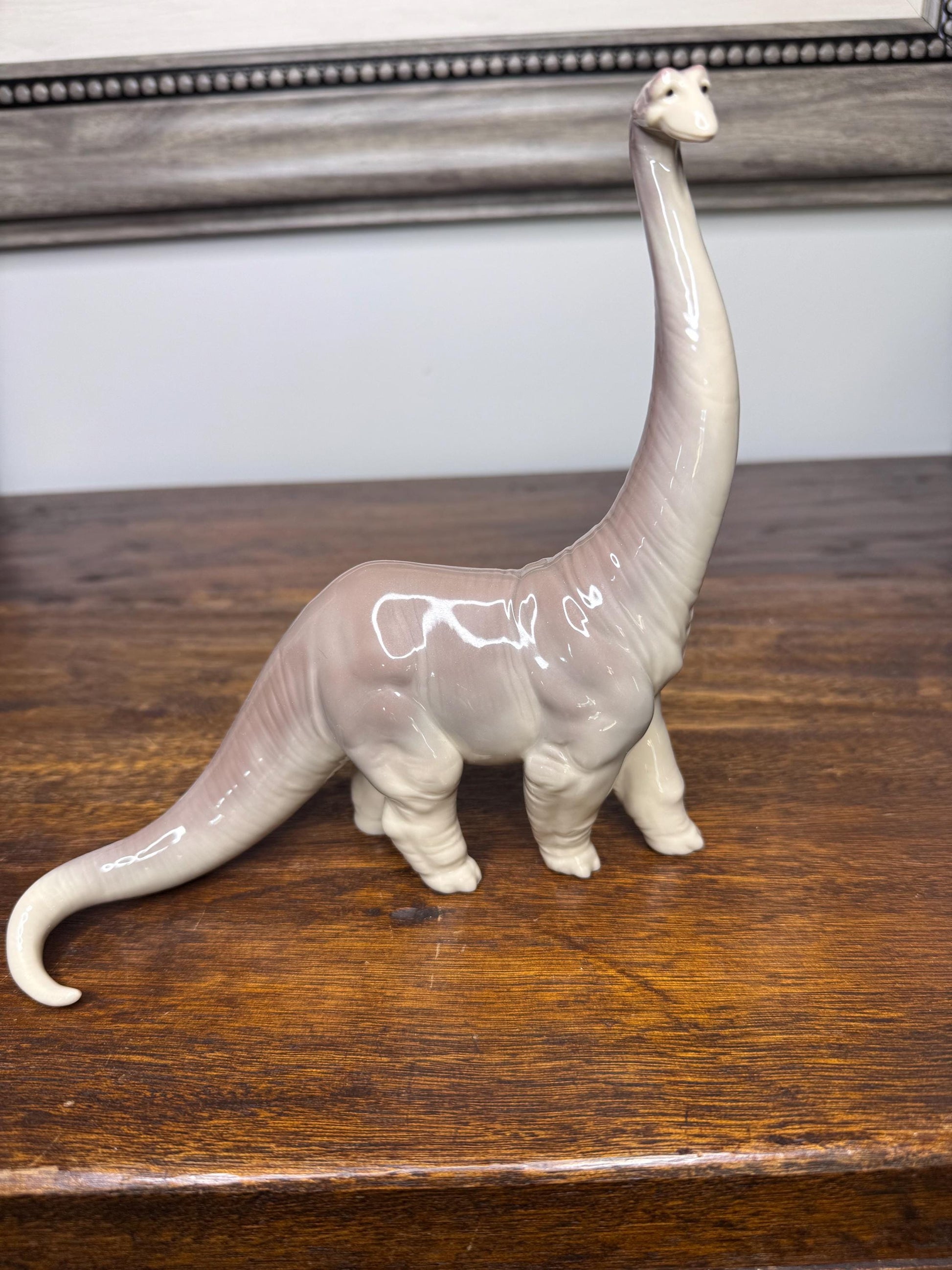 Vintage Lladro “Stretch” Dinosaur Figurine w/ Original Box