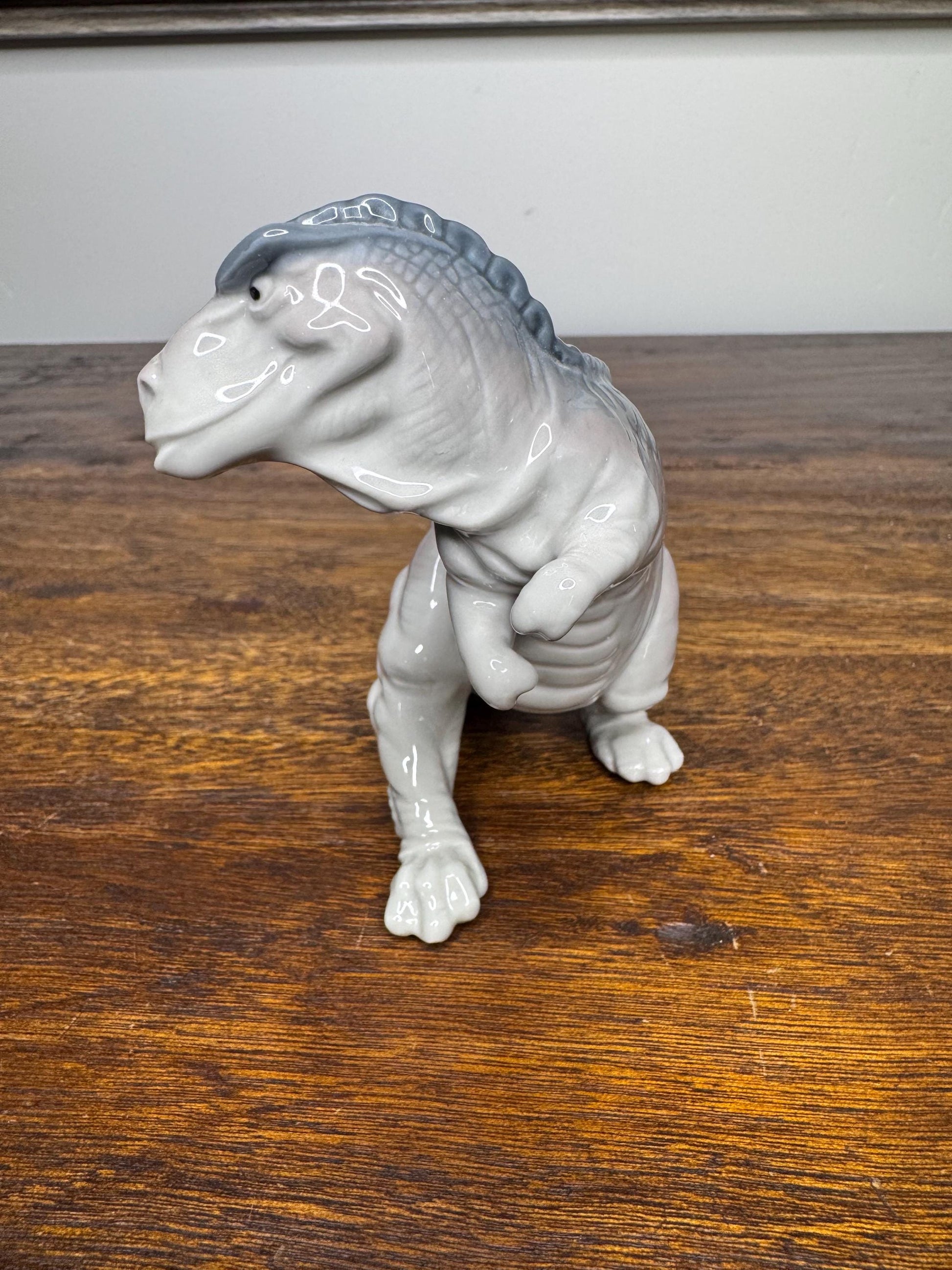 Vintage Lladro “Rex” Dinosaur Figurine with Original Box