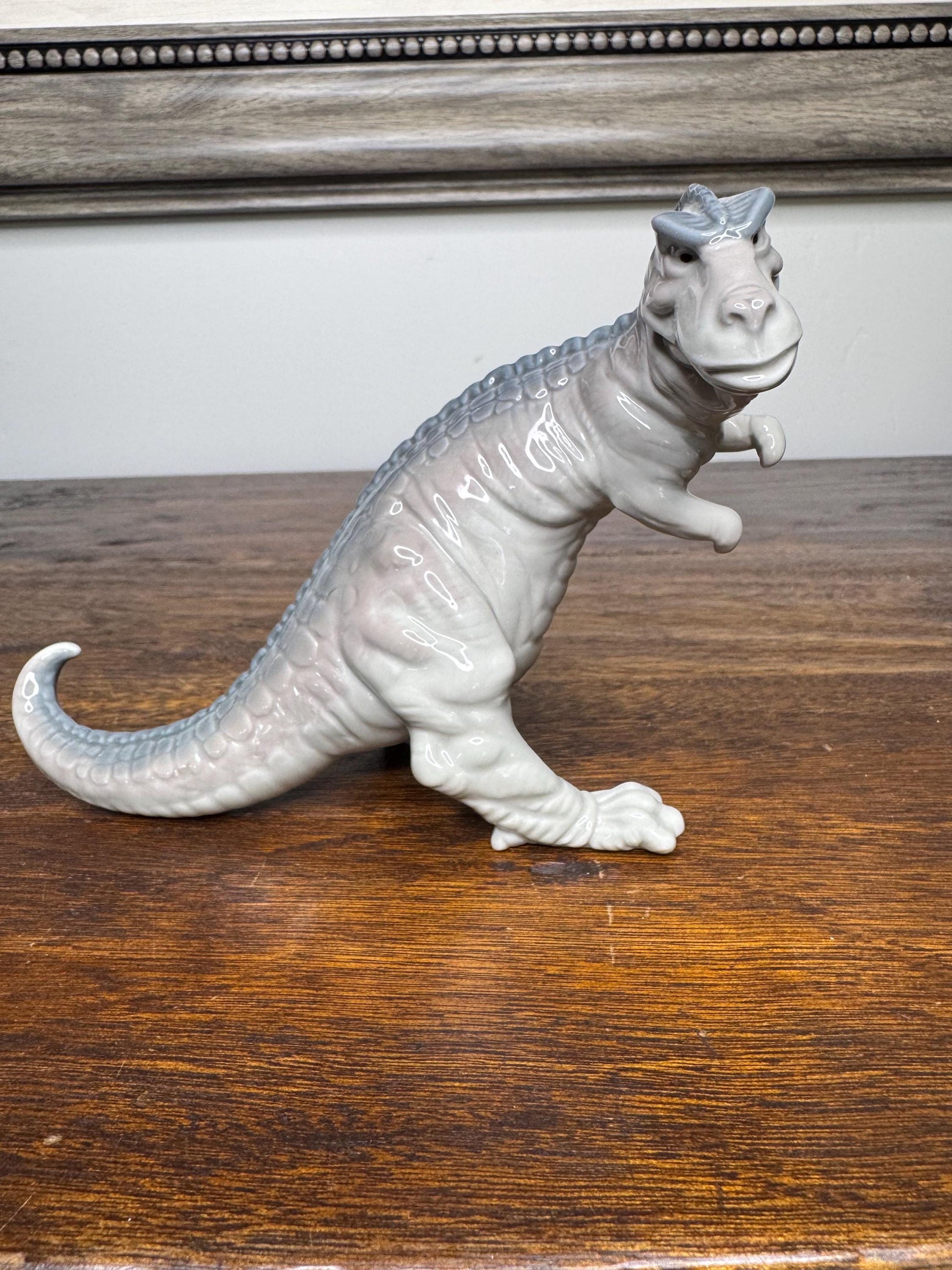 Vintage Lladro “Rex” Dinosaur Figurine with Original Box
