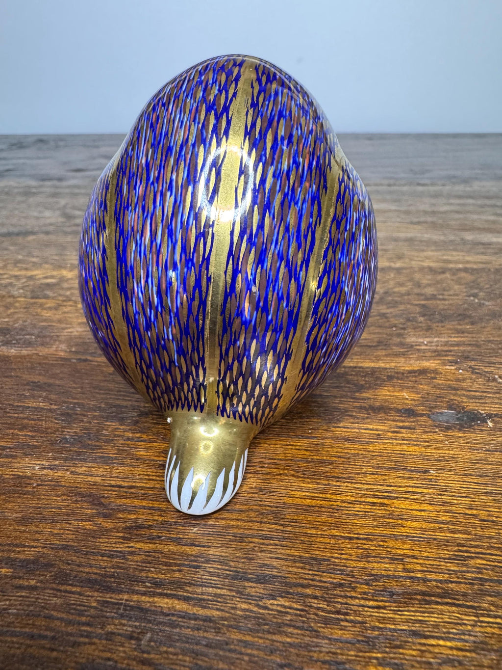 Royal Crown Derby Honey Badger w/ Gold Stopper