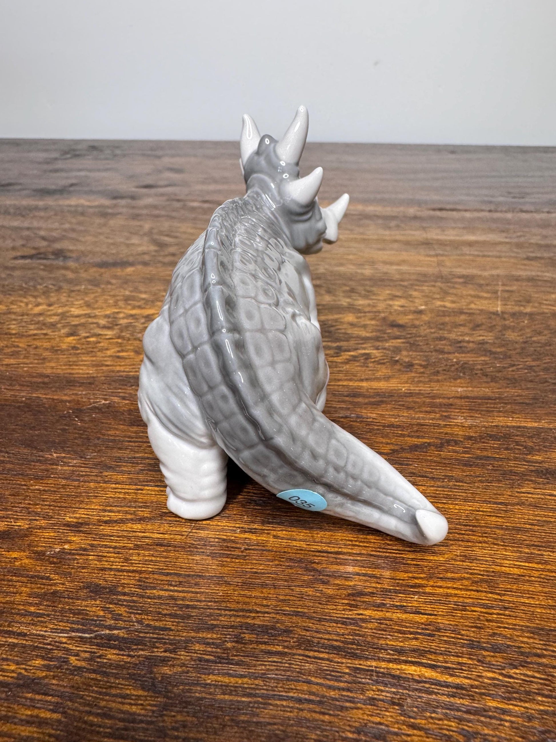 Lladro “Spike” Triceratops Dinosaur Figurine w/ Original Box