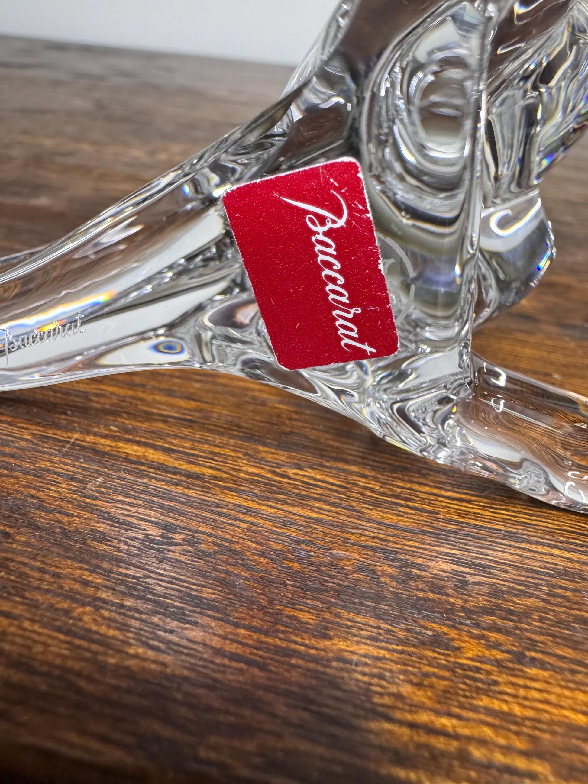 Baccarat Crystal Cat Playing