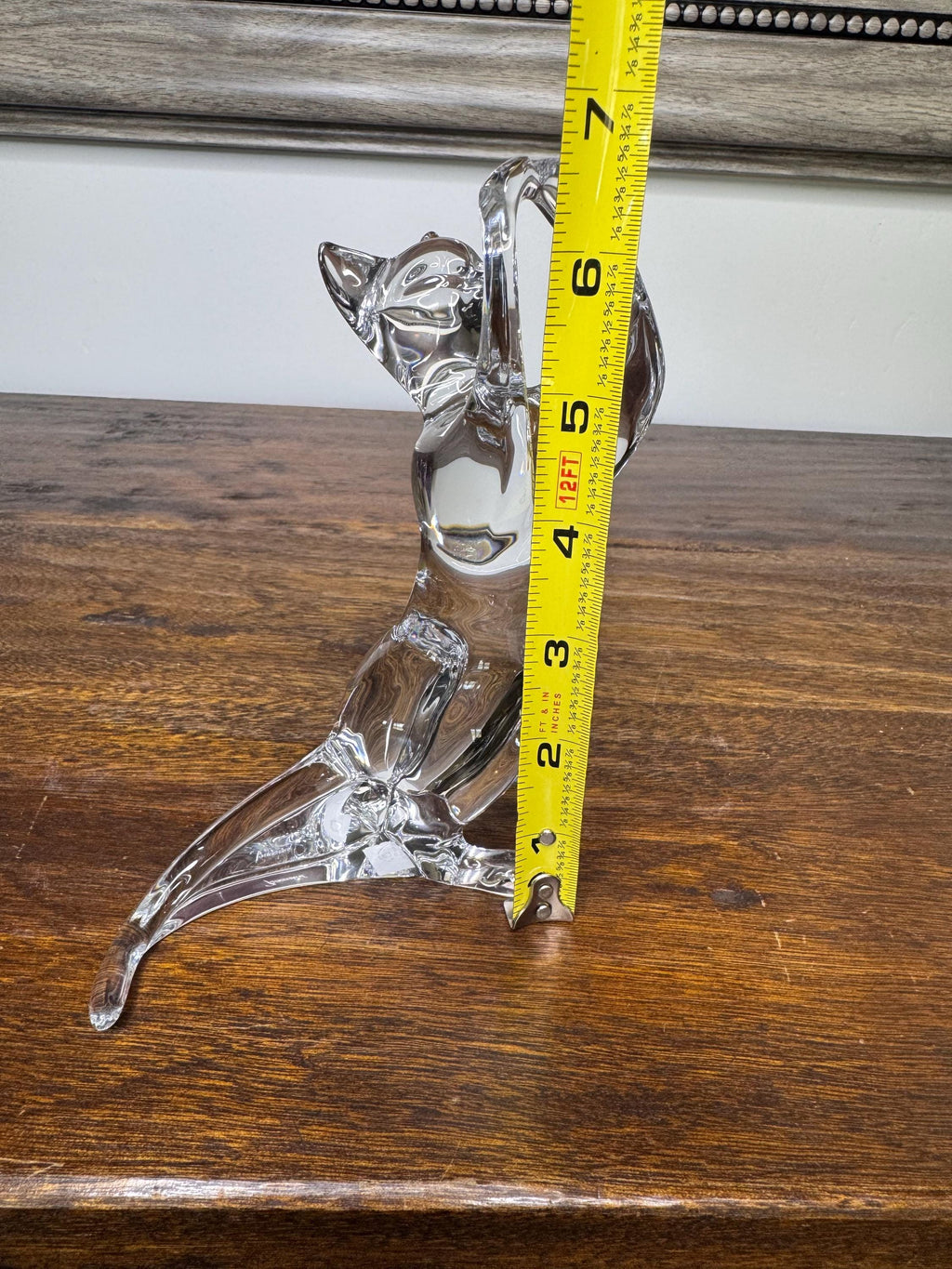 Baccarat Crystal Cat Playing