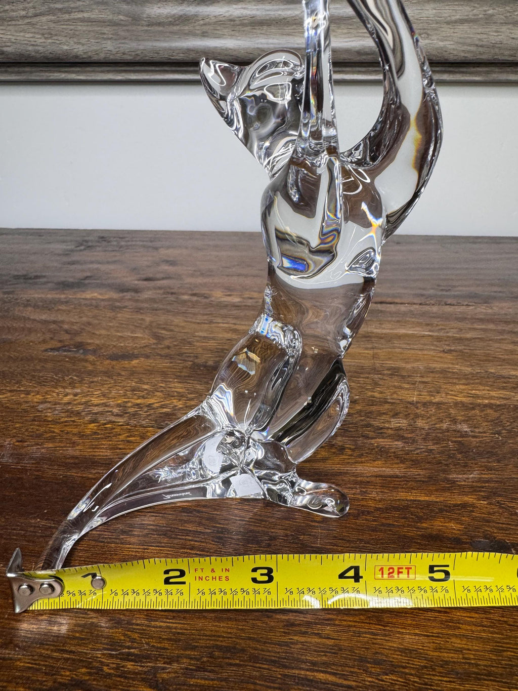 Baccarat Crystal Cat Playing