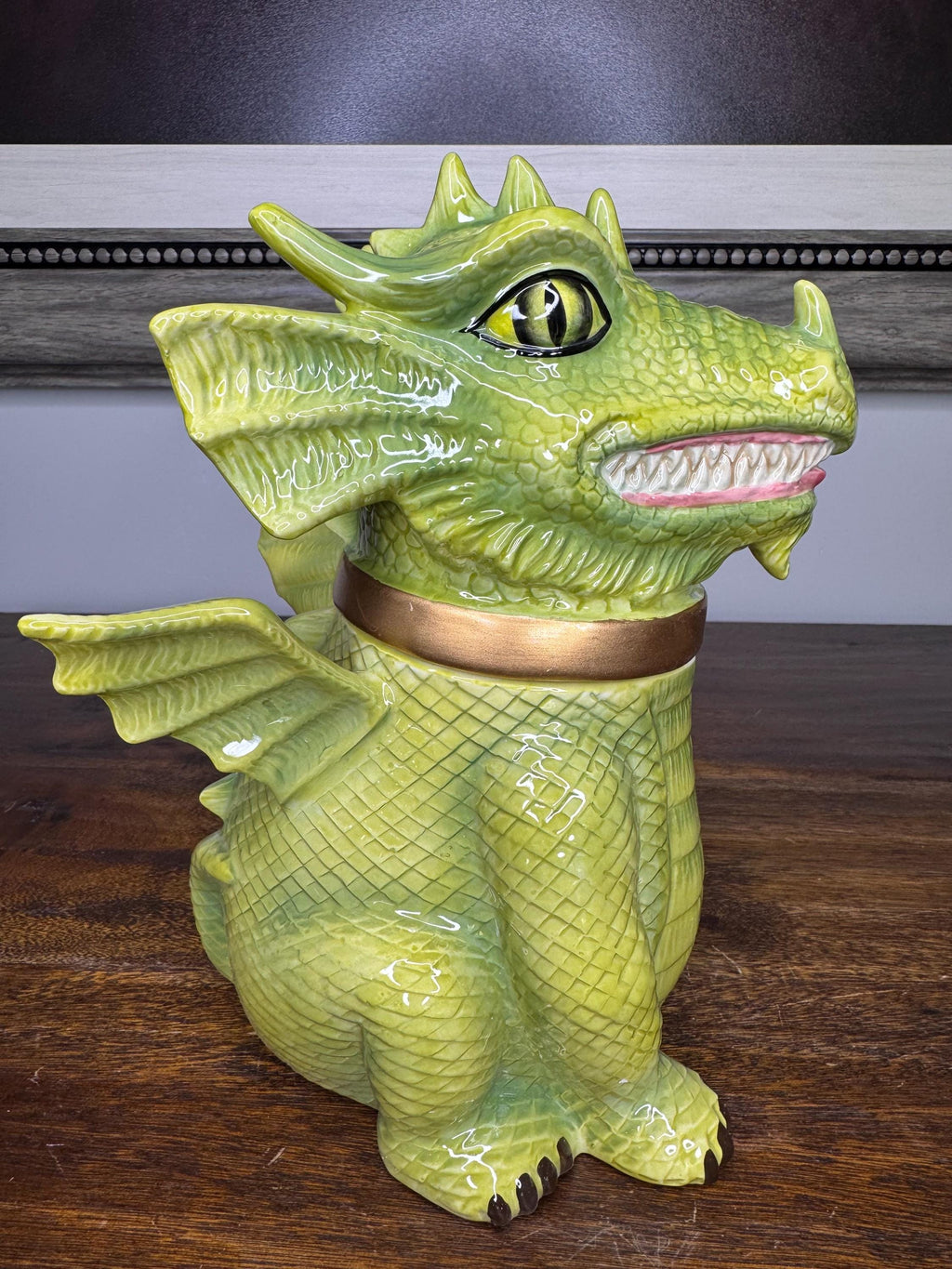 NIB Dragon Cookie Jar