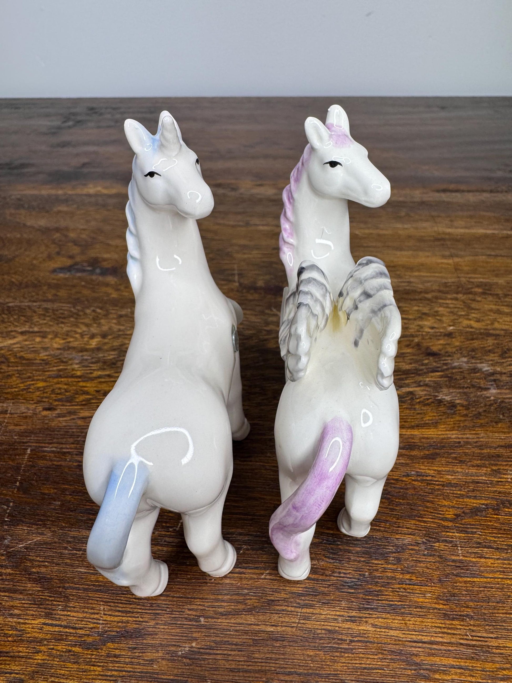 NIB Kissing Unicorn Salt and Pepper Shakers