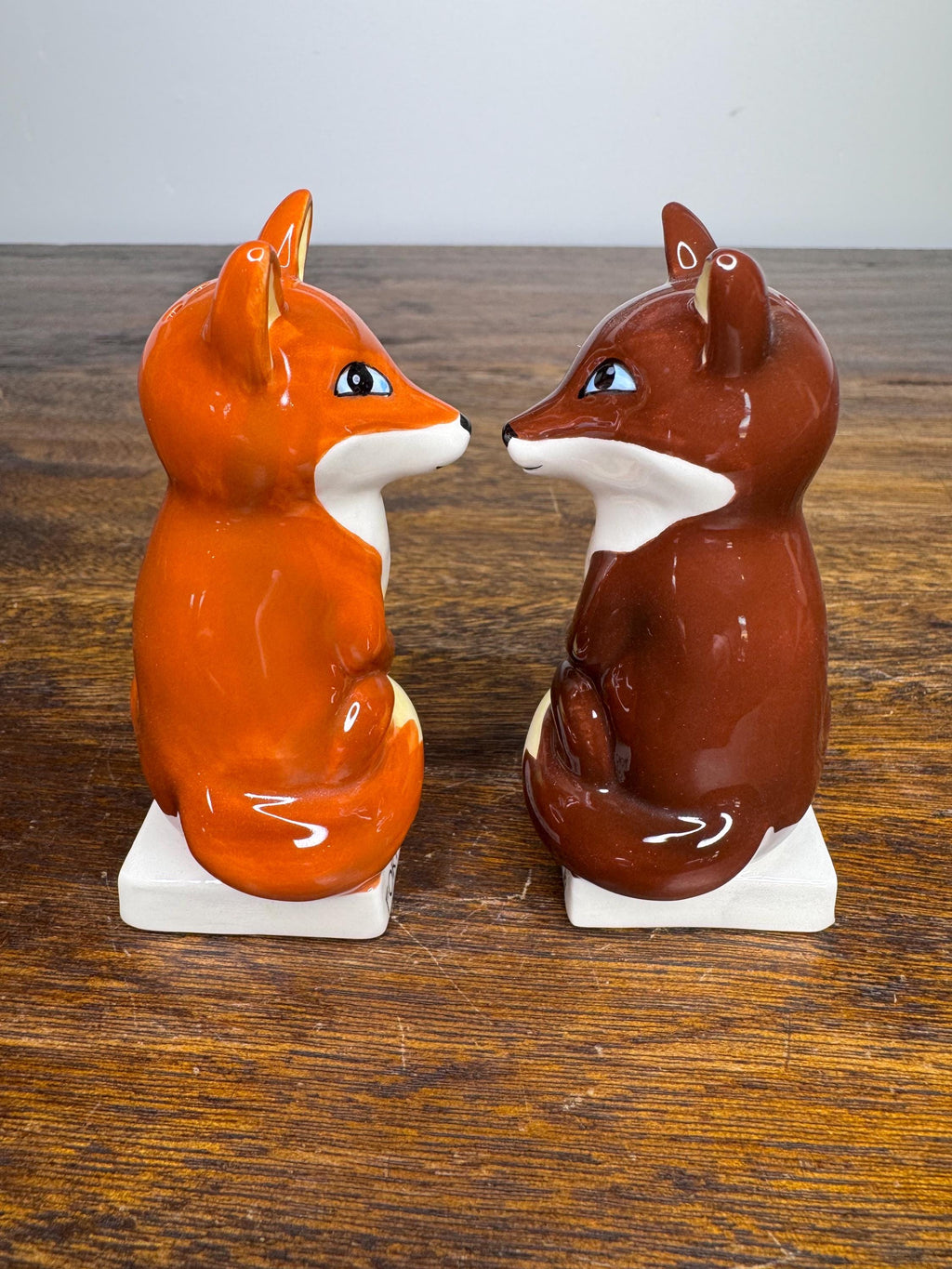 NIB Cheeky Fox Salt and Pepper Shakers