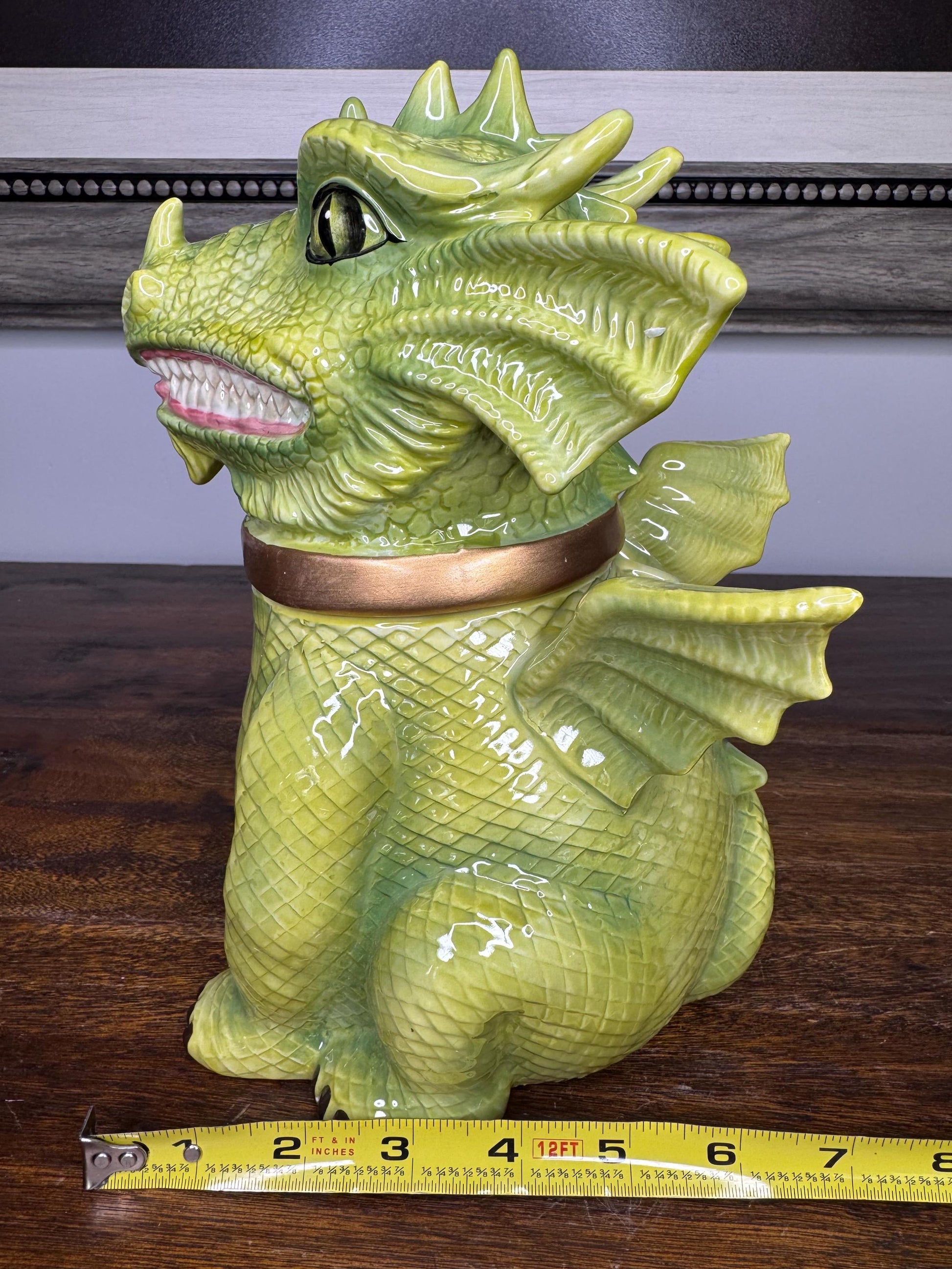 NIB Dragon Cookie Jar