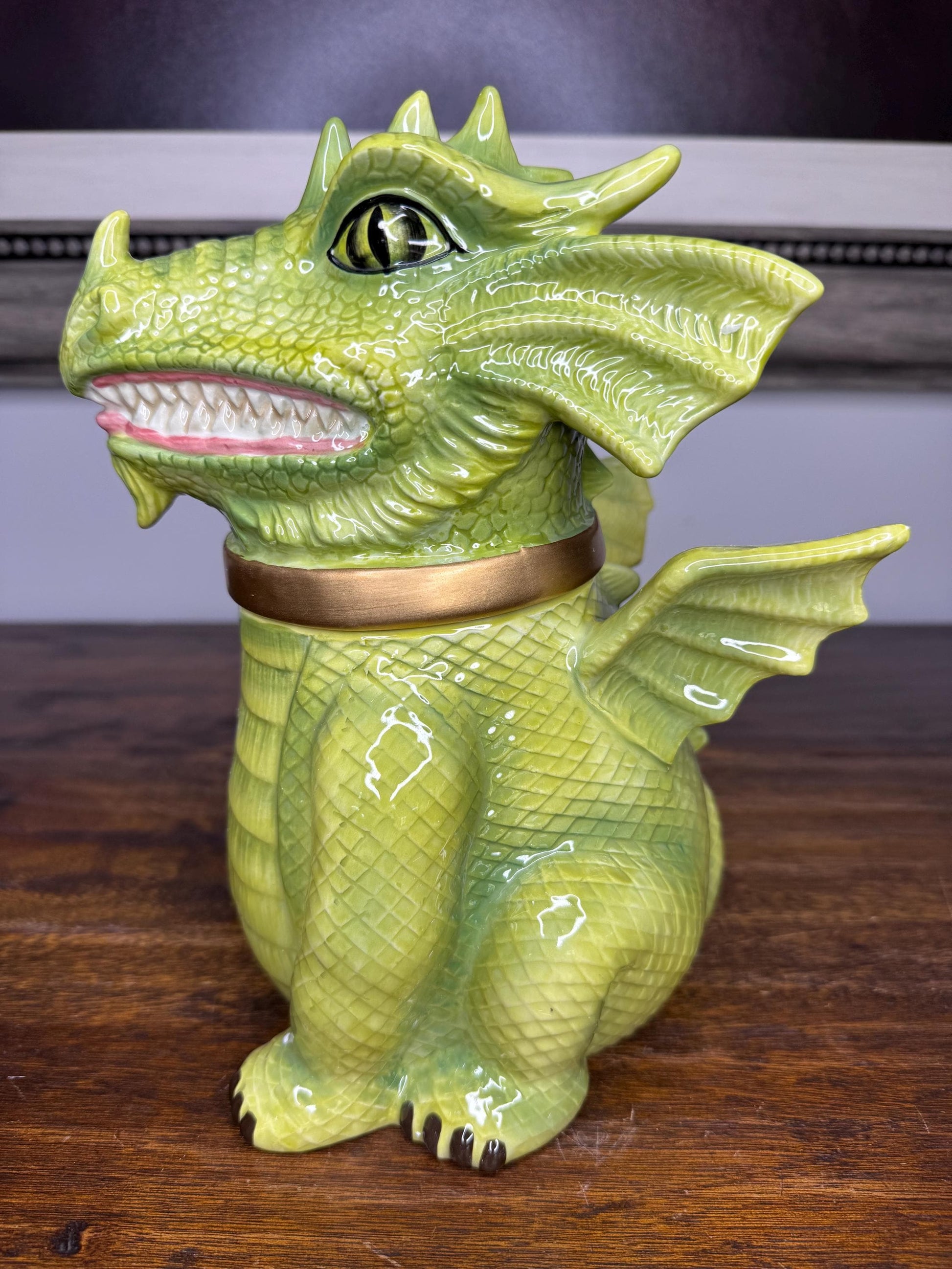 NIB Dragon Cookie Jar