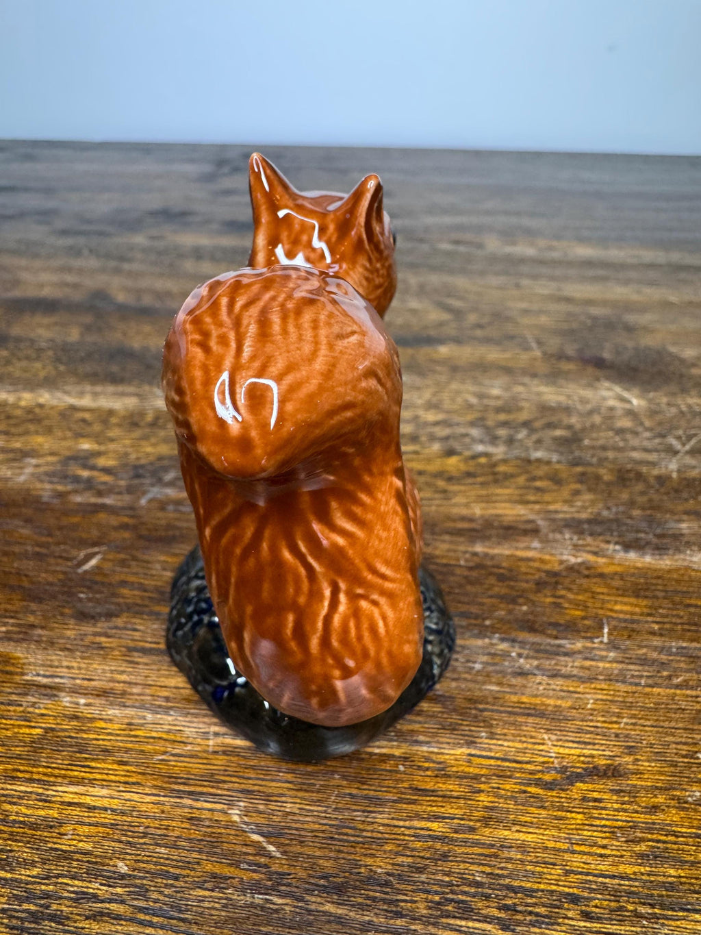 EMPTY Beneagles Scotch Whisky Squirrel Decanter w/ Box by Beswick